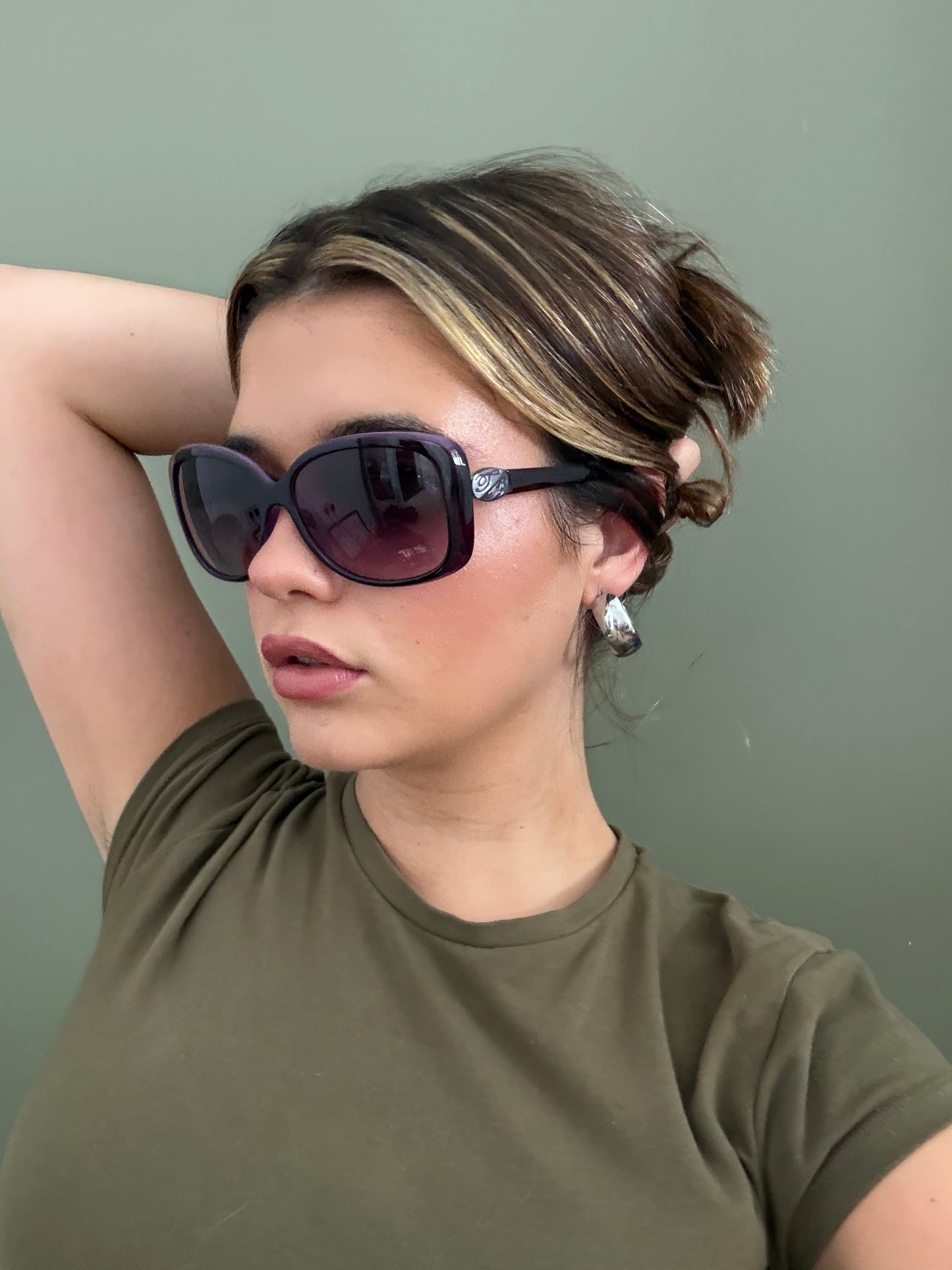 Ted Baker Purple Sunglasses