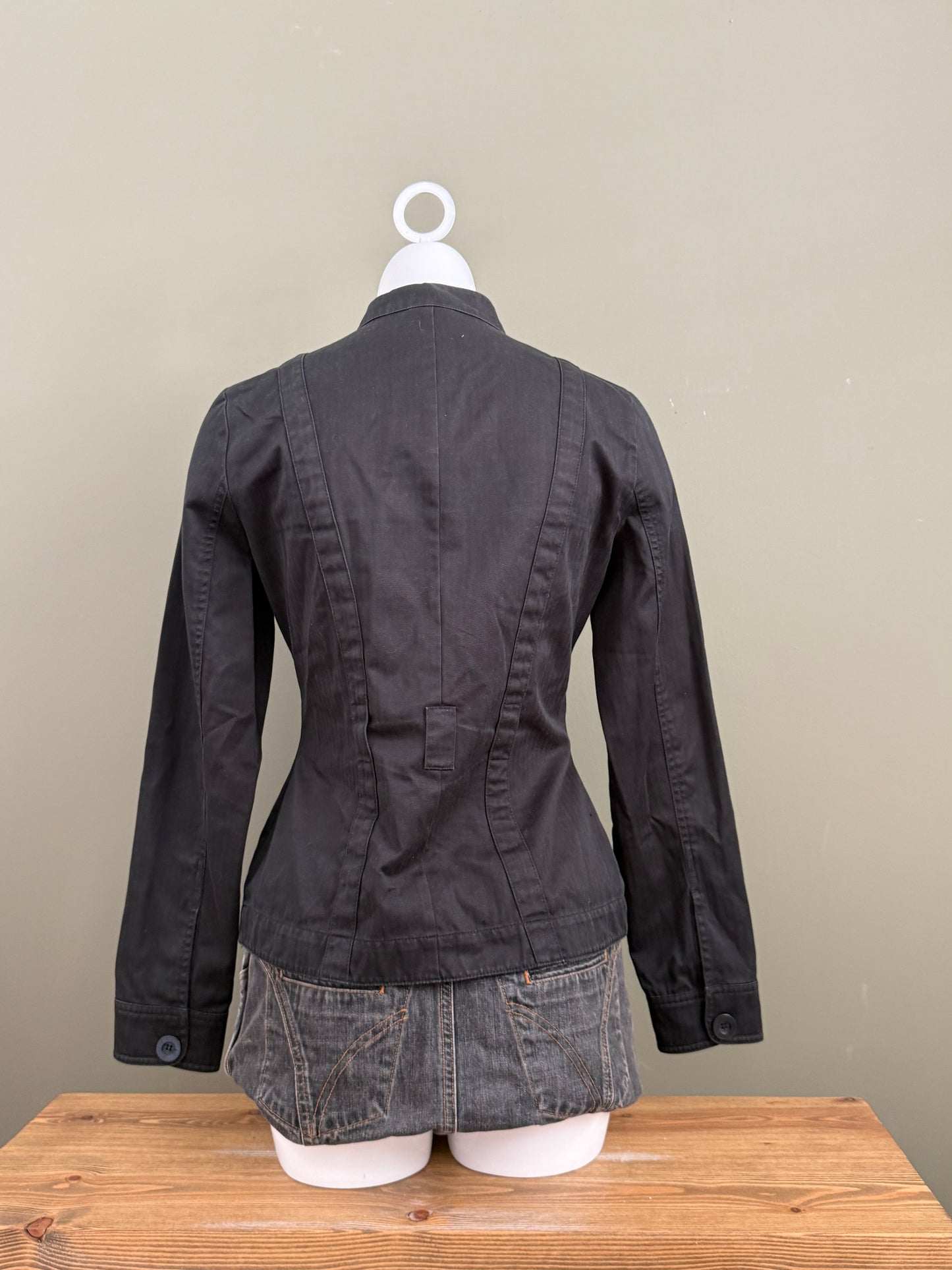 Black Military Jacket (UK10)