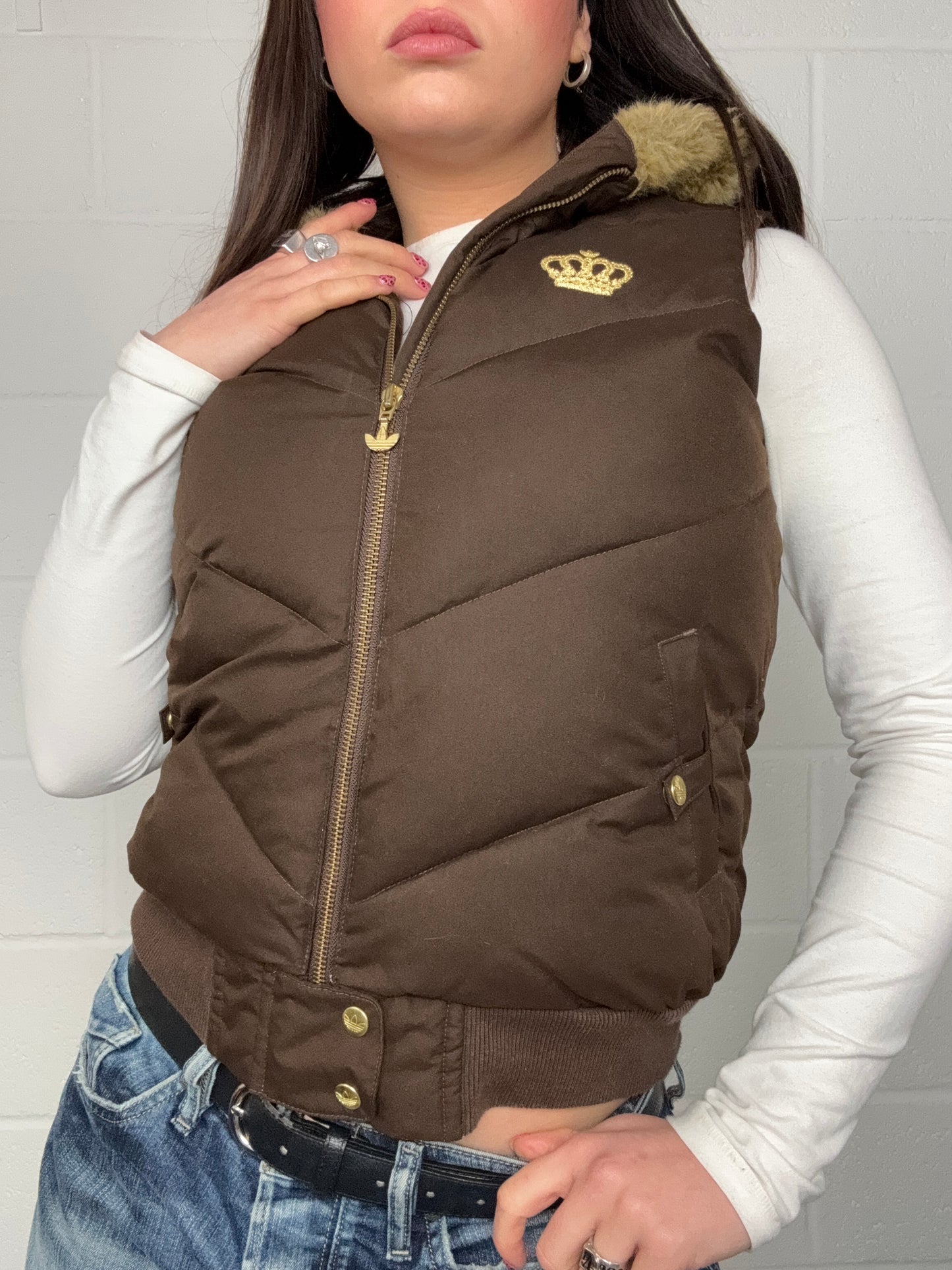 Adidas Brown Gilet (UK8)