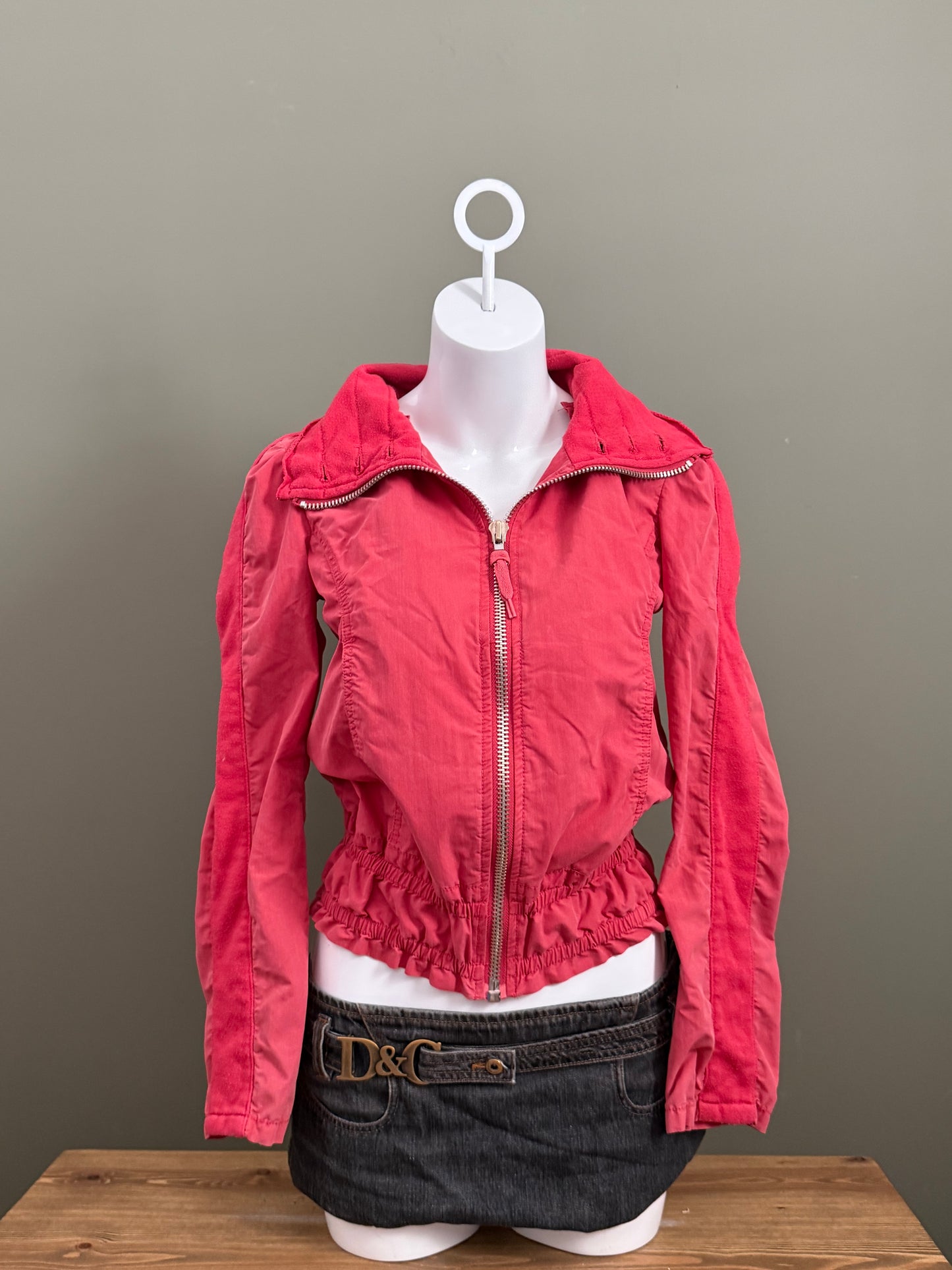 Diesel Red Bomber Jacket (S)