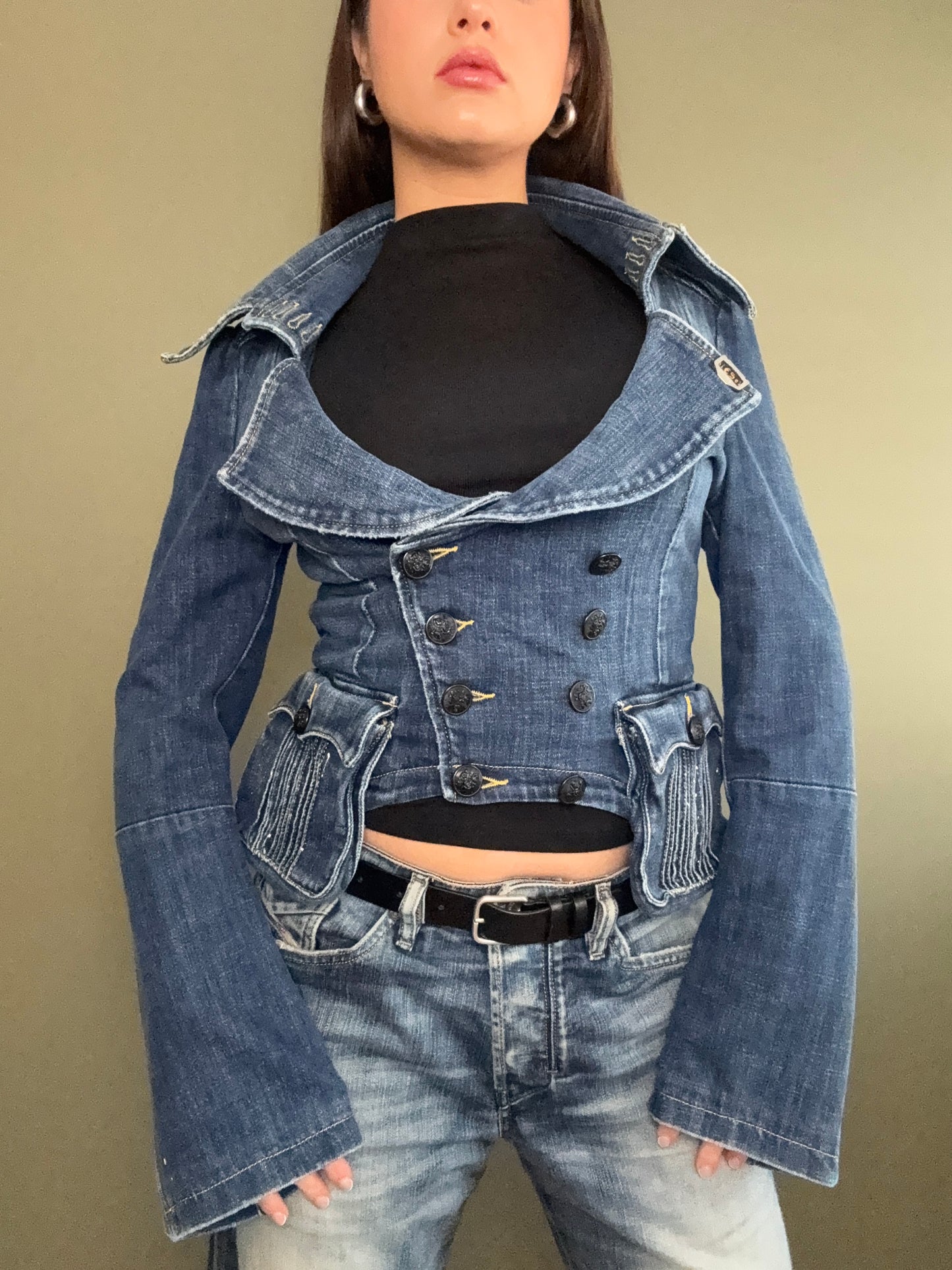 Diesel Denim Military Jacket (M)