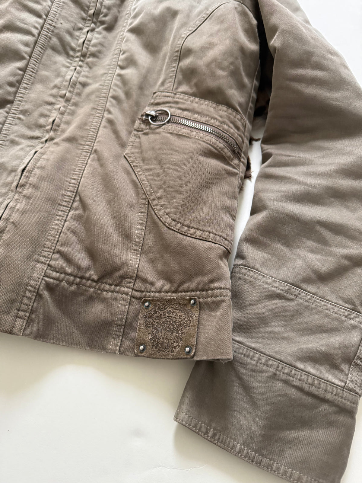 Vintage Diesel Funnel Neck Jacket (L)