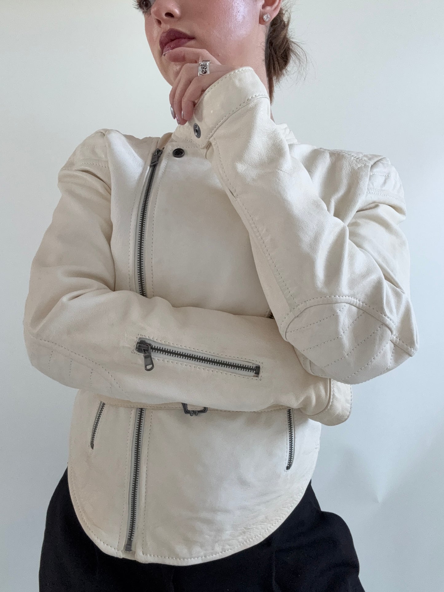 Diesel Leather Jacket (M)