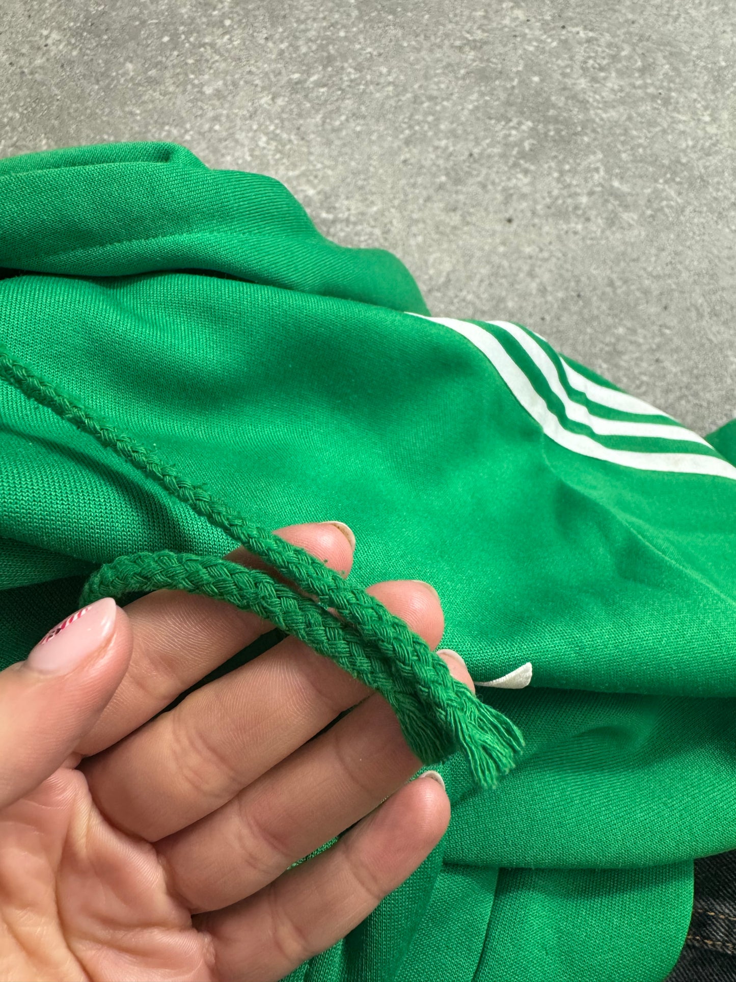 Green Adidas Hoodie (L)