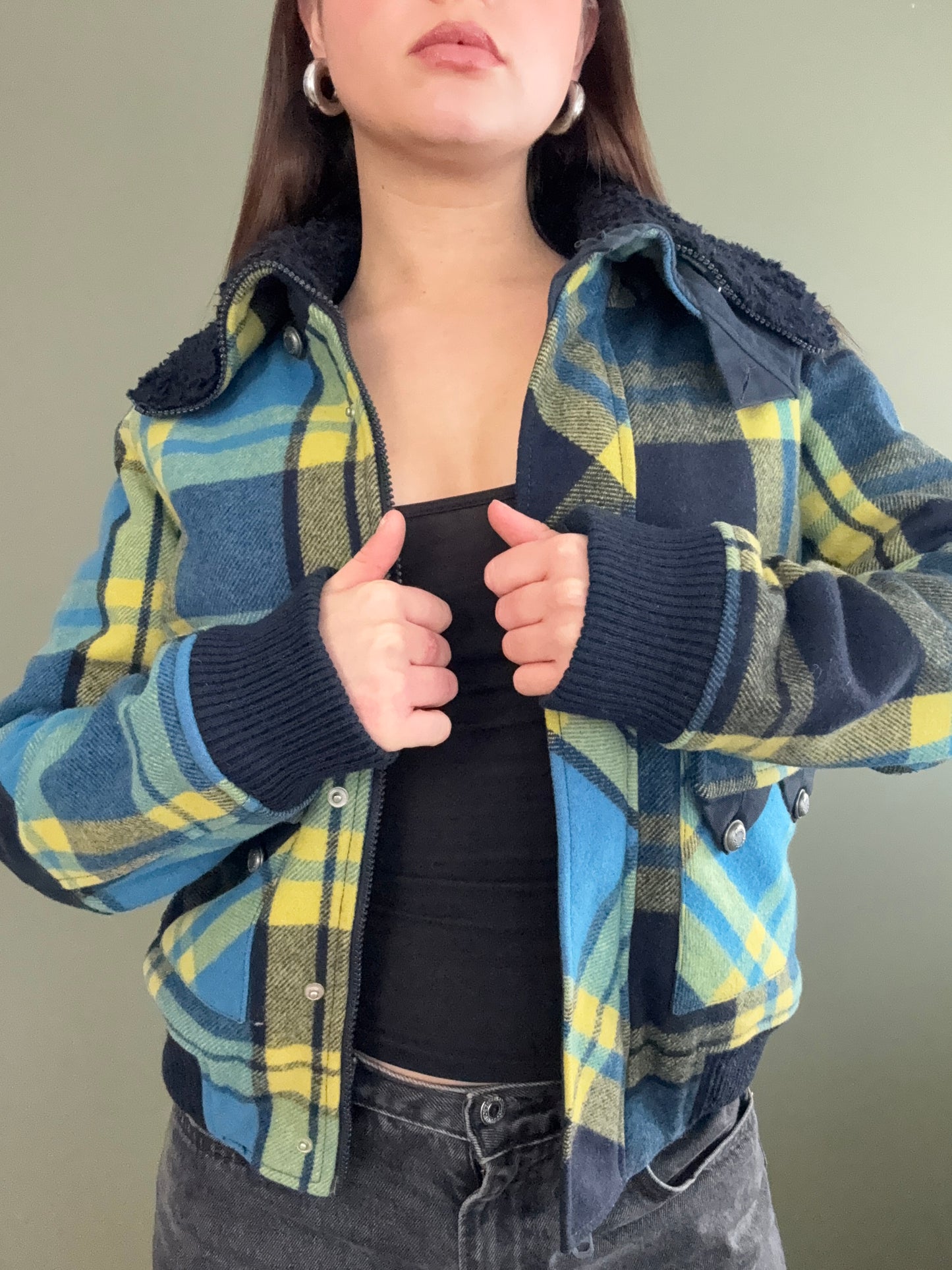 Diesel Wool Tartan Jacket (XS)