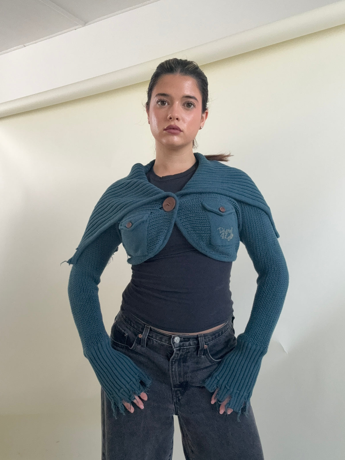 Diesel Knit Crop Jumper (S)
