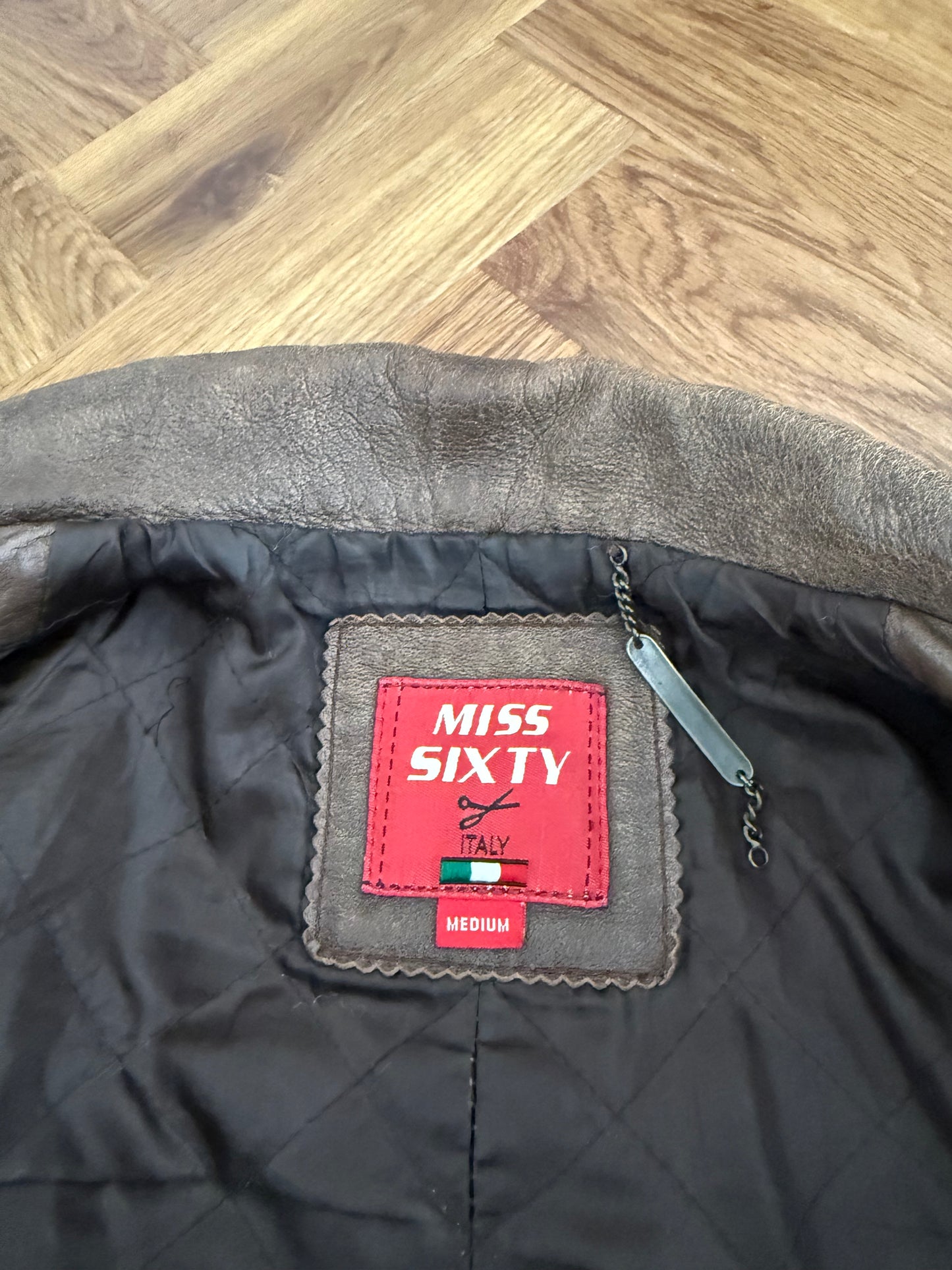 Miss Sixty Leather Jacket (M)