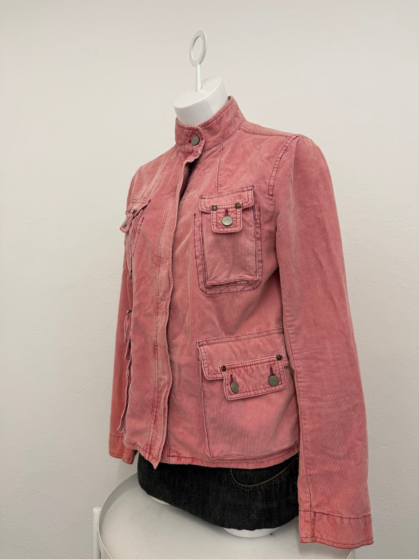 French Connection Pink Corduroy Jacket (UK12)