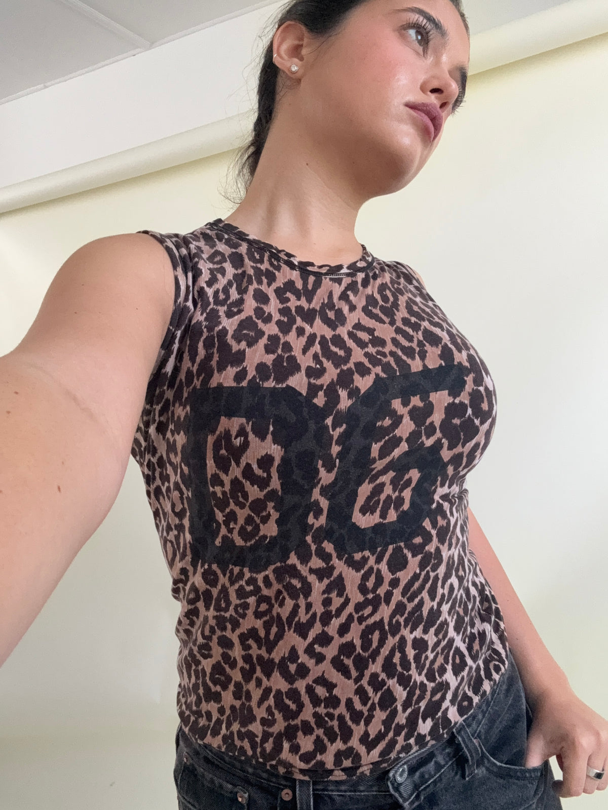 Dolce & Gabbana Leopard Top (M)