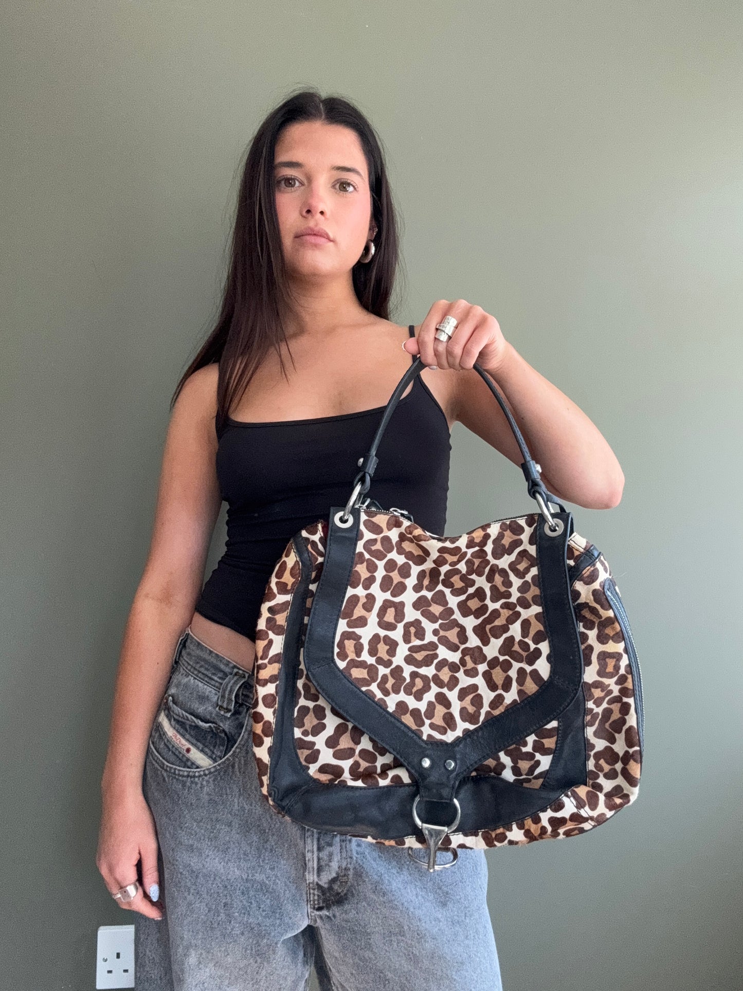 Karen Millen Pony Leather Bag