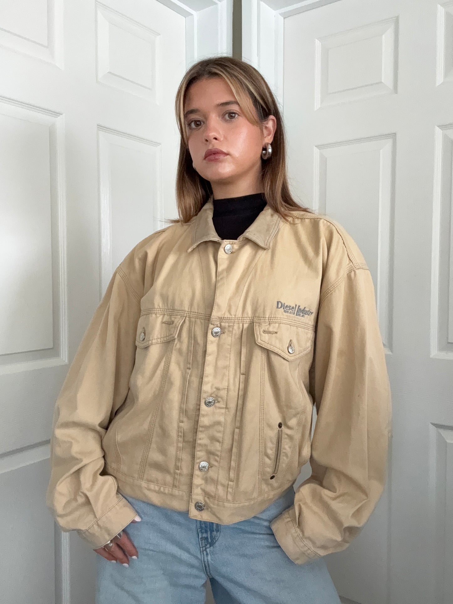 Vintage Diesel Trucker Jacket (L)