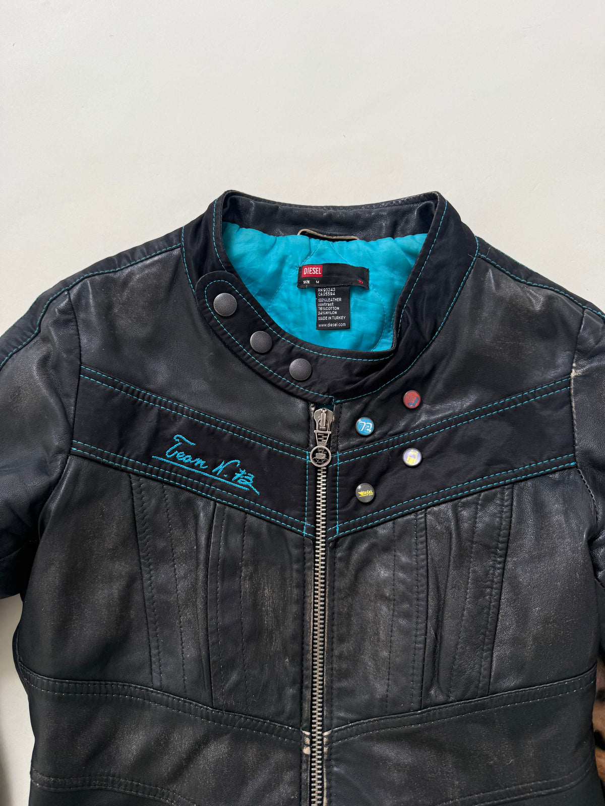 Vintage Diesel Leather Jacket