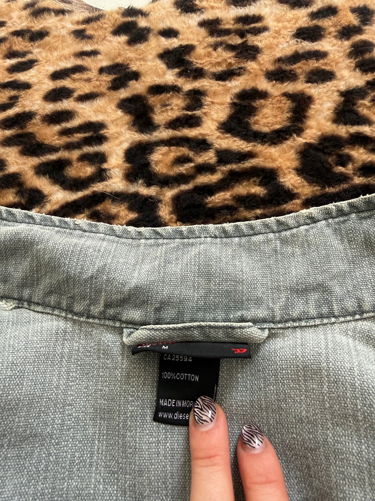Vintage Diesel Buckle Jacket (M)