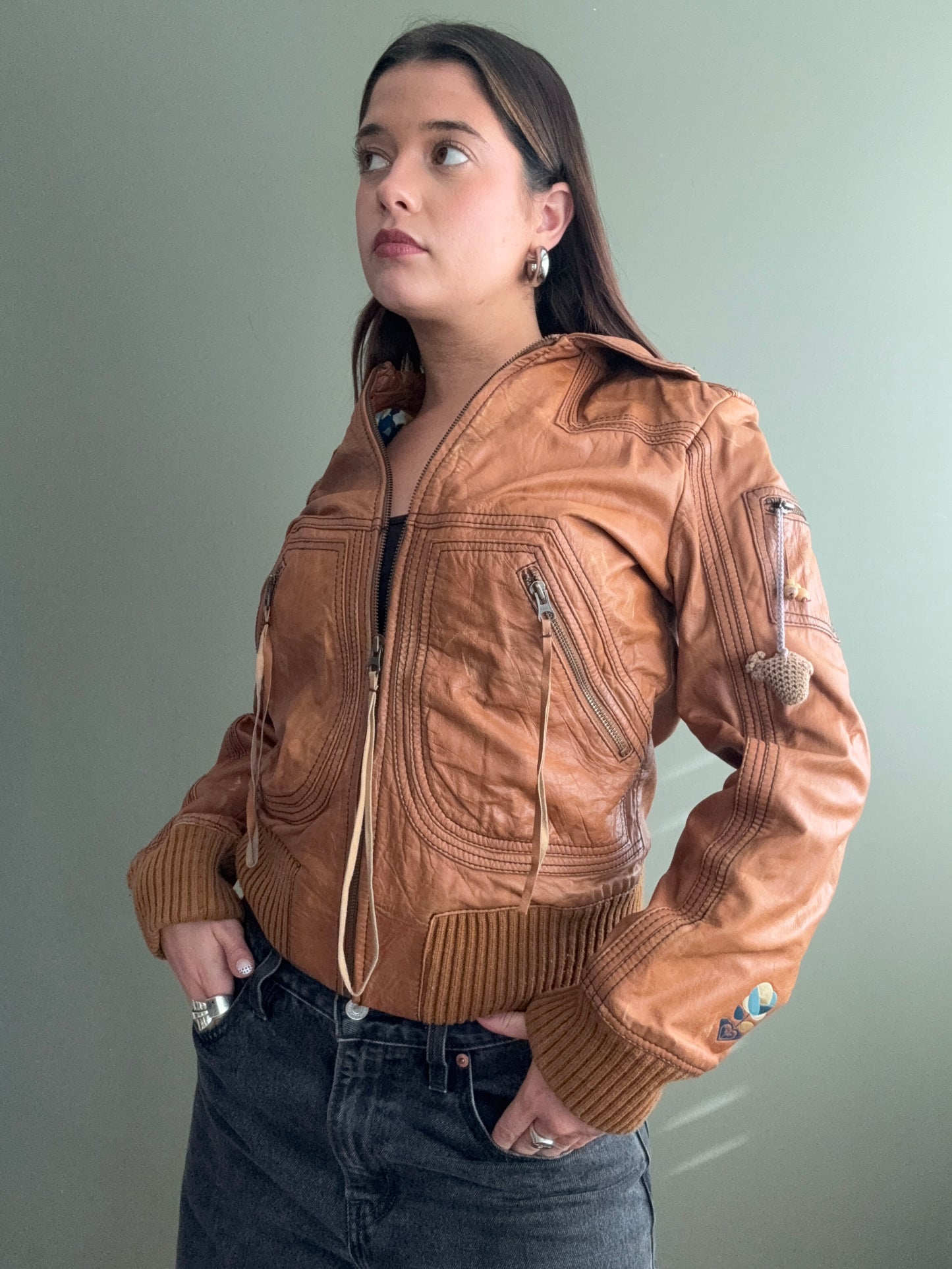 Roxy Leather Jacket (S)