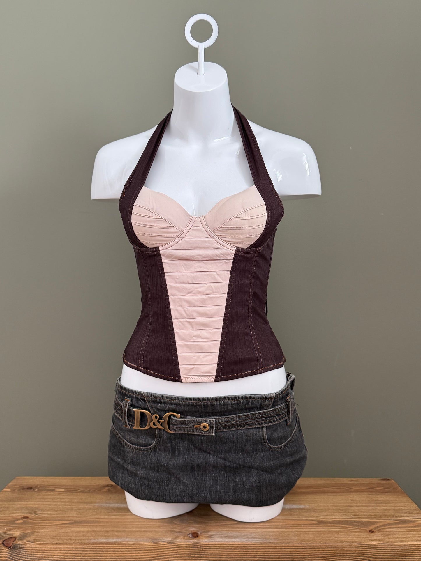 Y2K Corset Top (XS)