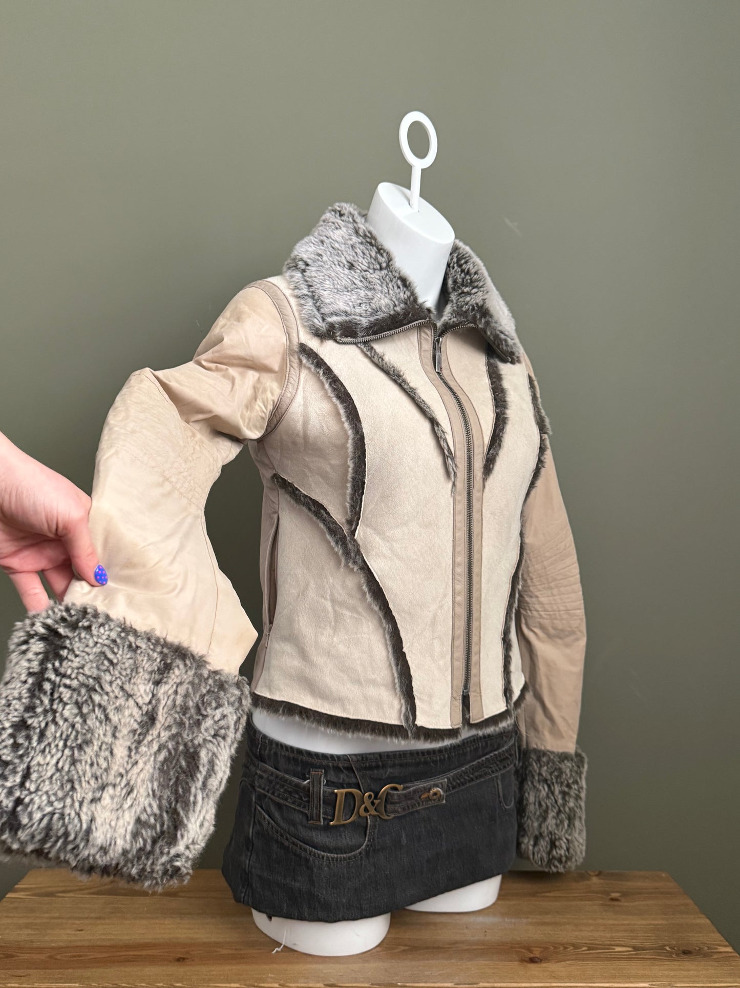 Firetrap Faux Fur Jacket (S)