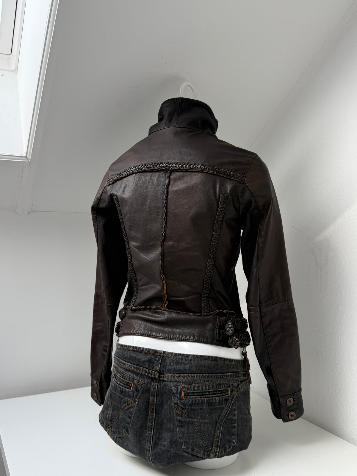 Allsaints Leather Jacket (UK10)