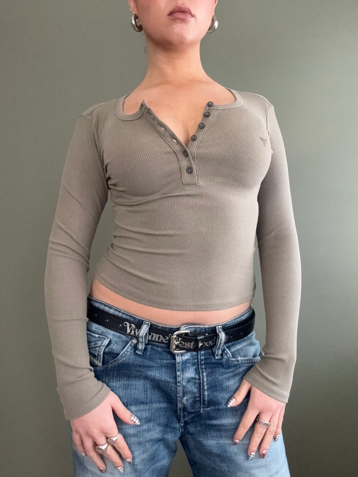 Guess Henley Top (XS)