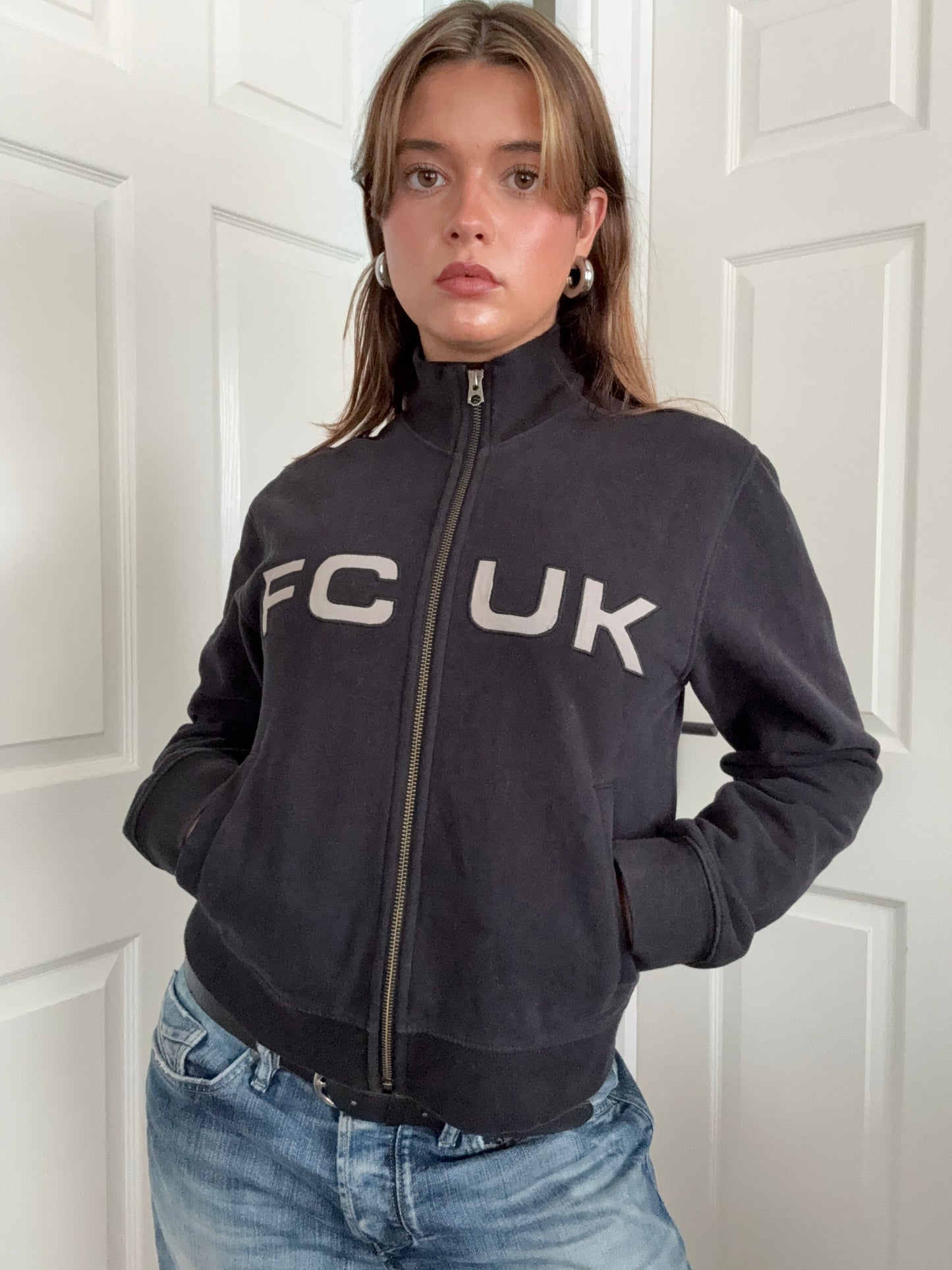 French Connection Zip Jumper (M)