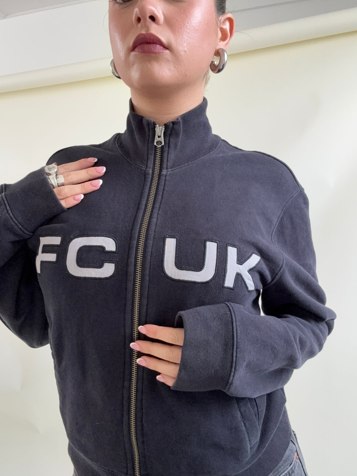 French Connection Zip Jumper (M)