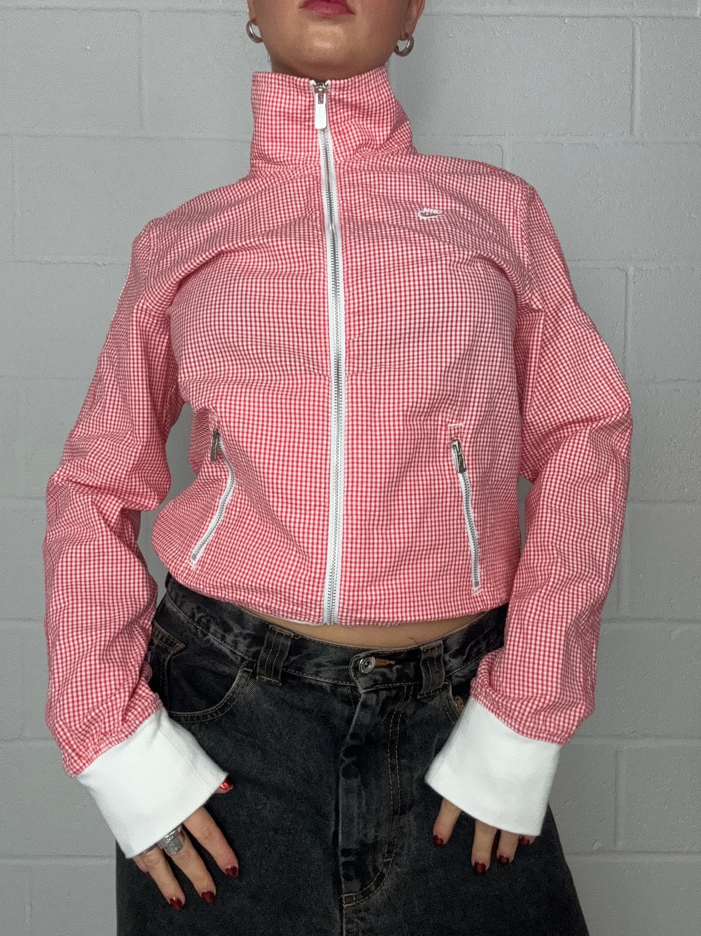 Nike Gingham Jacket (S)