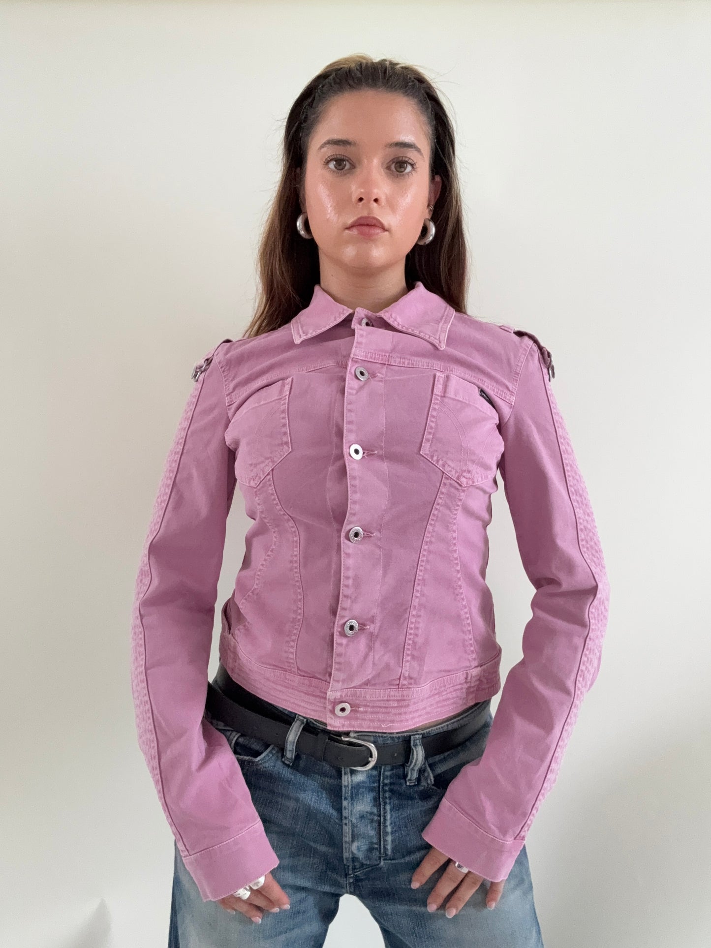 Dolce & Gabbana Pink Denim Jacket (S)