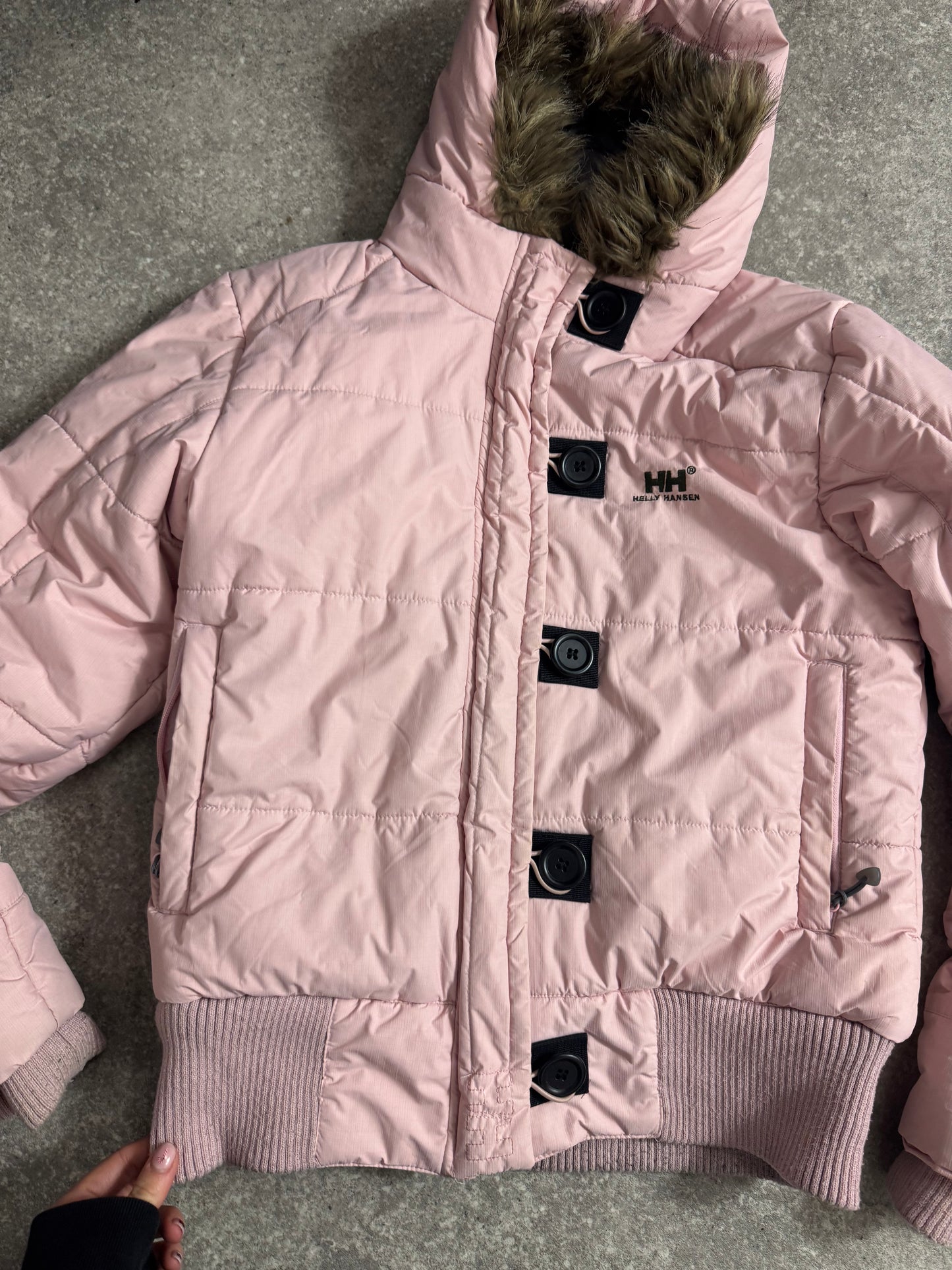 Helly Hansen Pink Puffer Jacket (M)