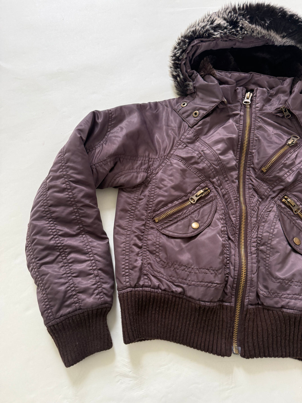 Y2K Bomber Jacket (UK12)