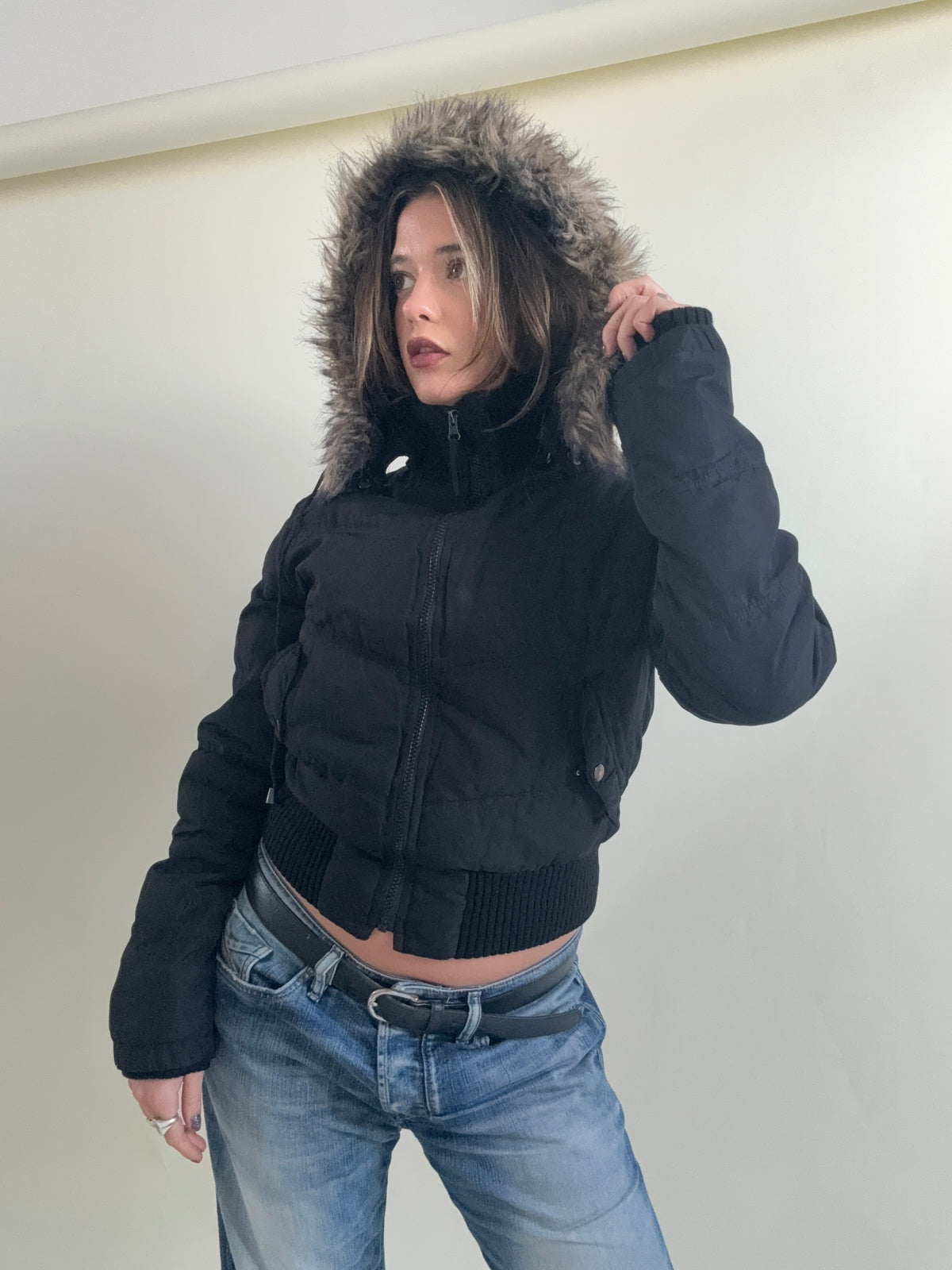 Y2K Puffer Jacket (UK10)