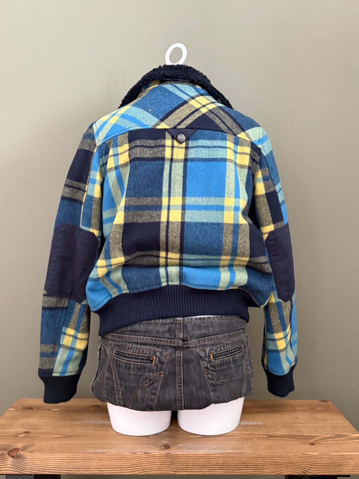 Diesel Tartan Wool Jacket (S)
