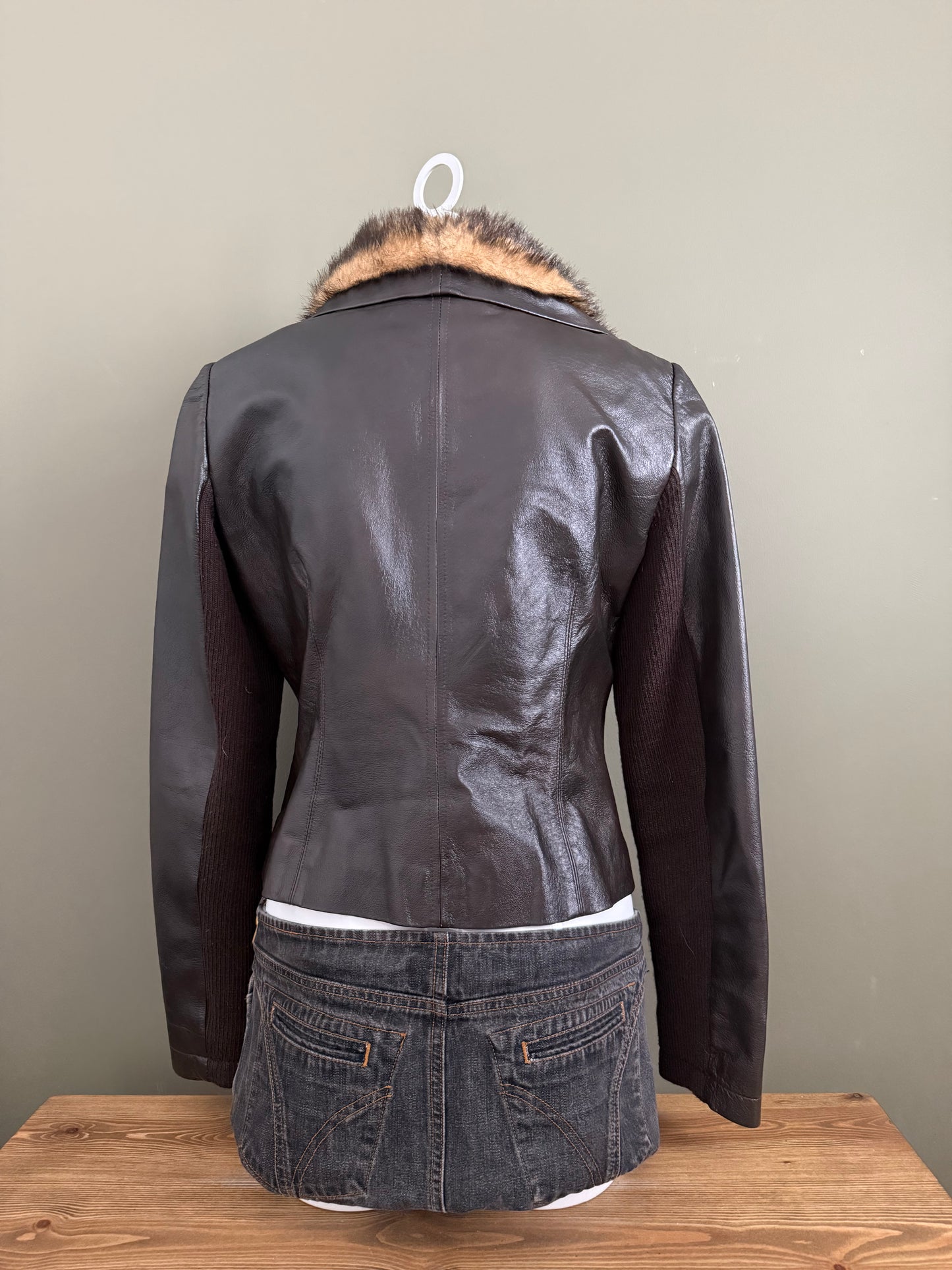 Morgan De Toi Leather Jacket (M)