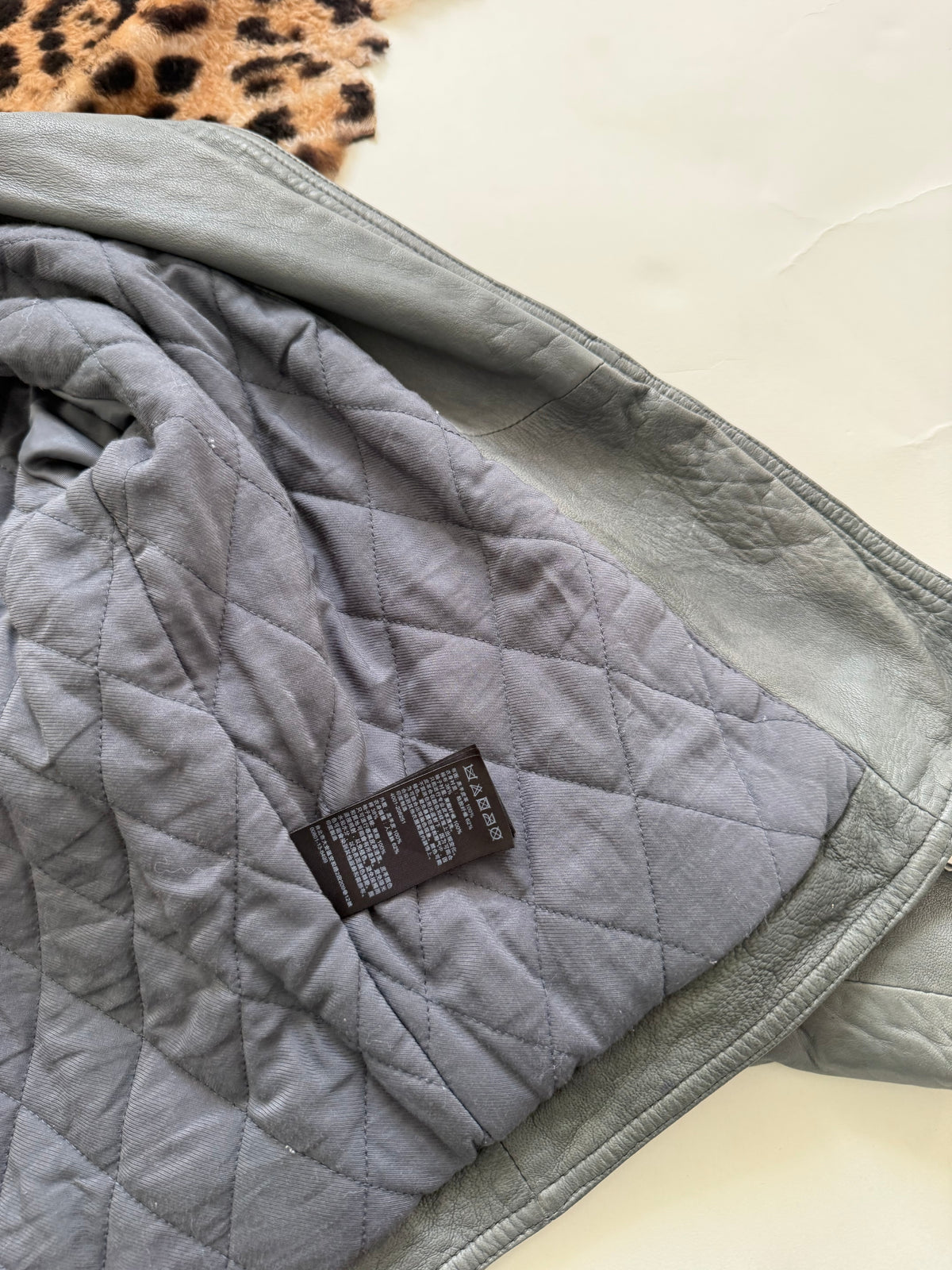 Allsaints Leather Biker Jacket (UK6)