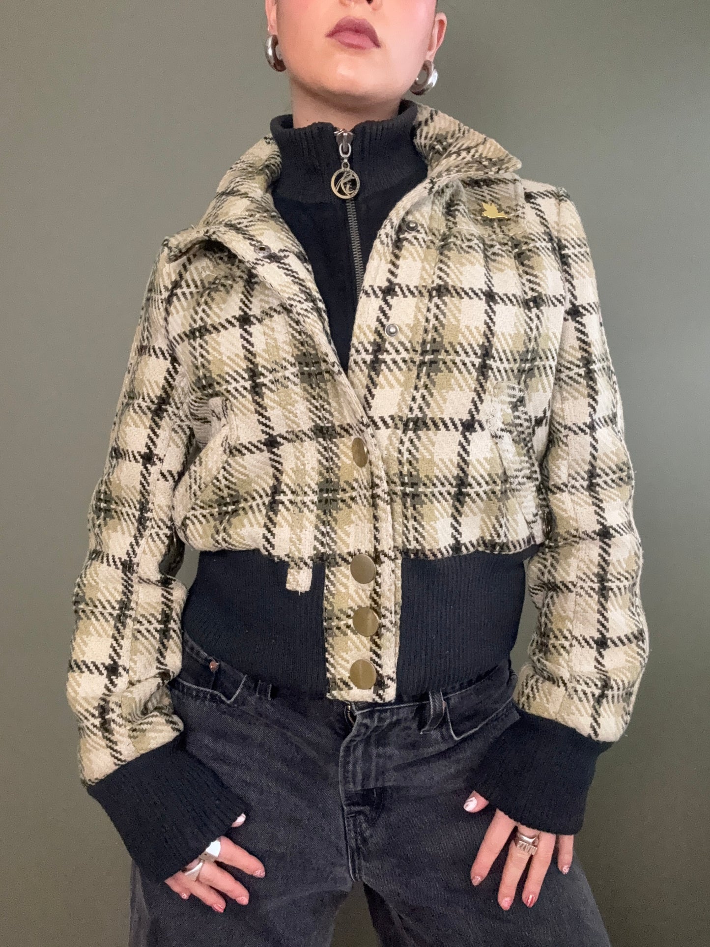 Tartan Bomber Jacket (UK10)