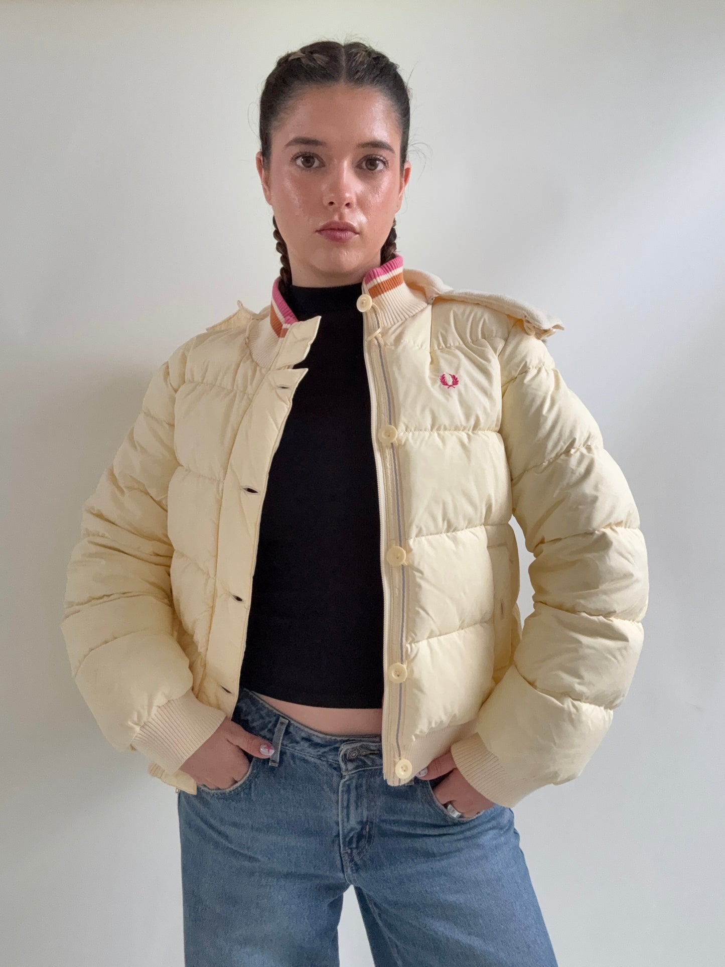Fred Perry Puffer Jacket (UK12)