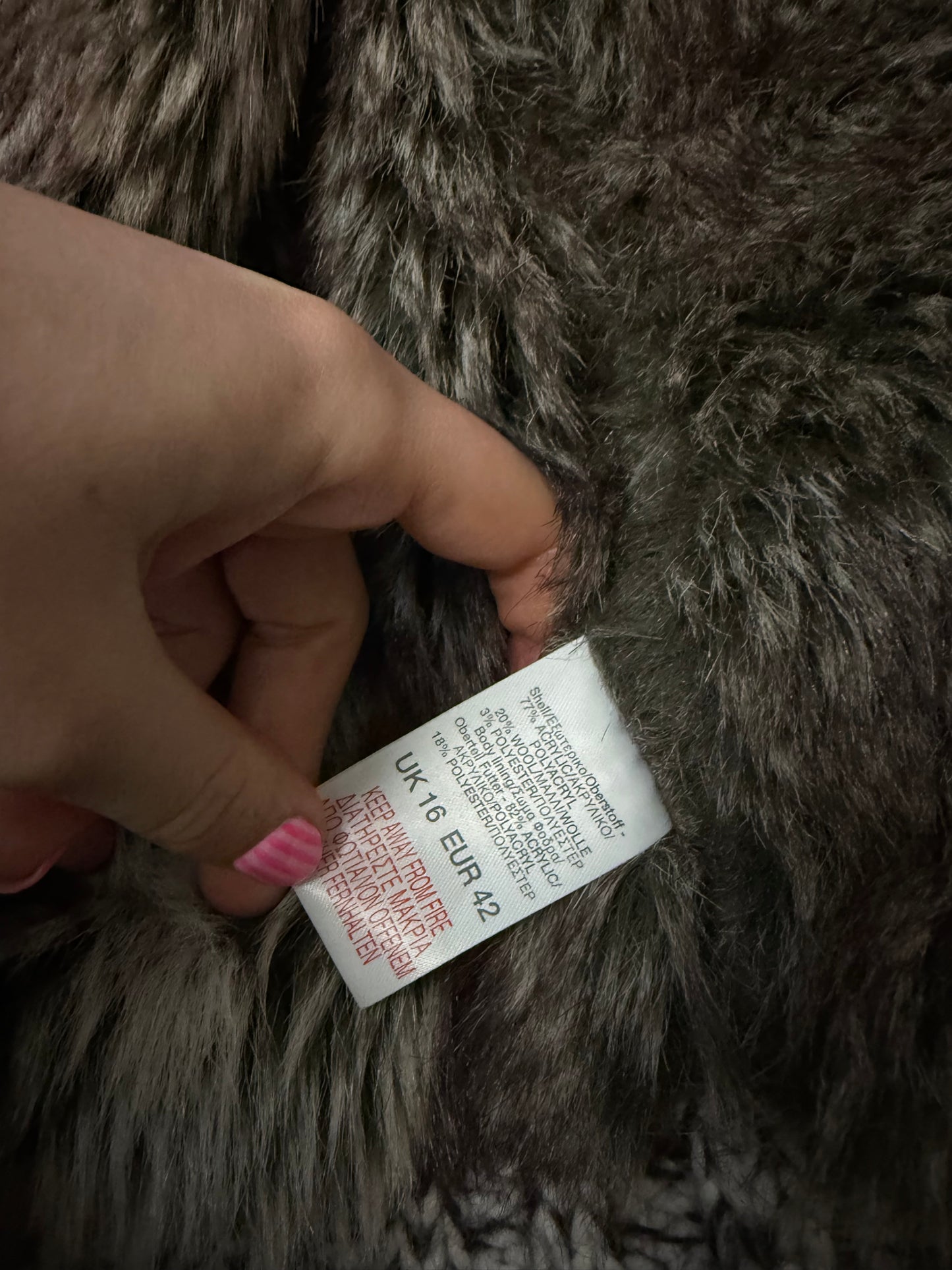 Wool Zip Jacket (UK16)