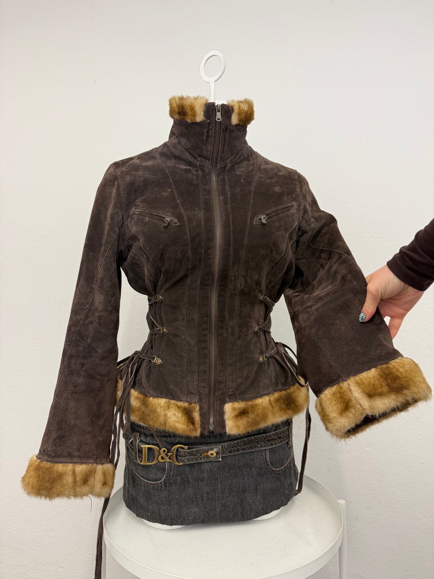 Suede Corset Jacket (S)