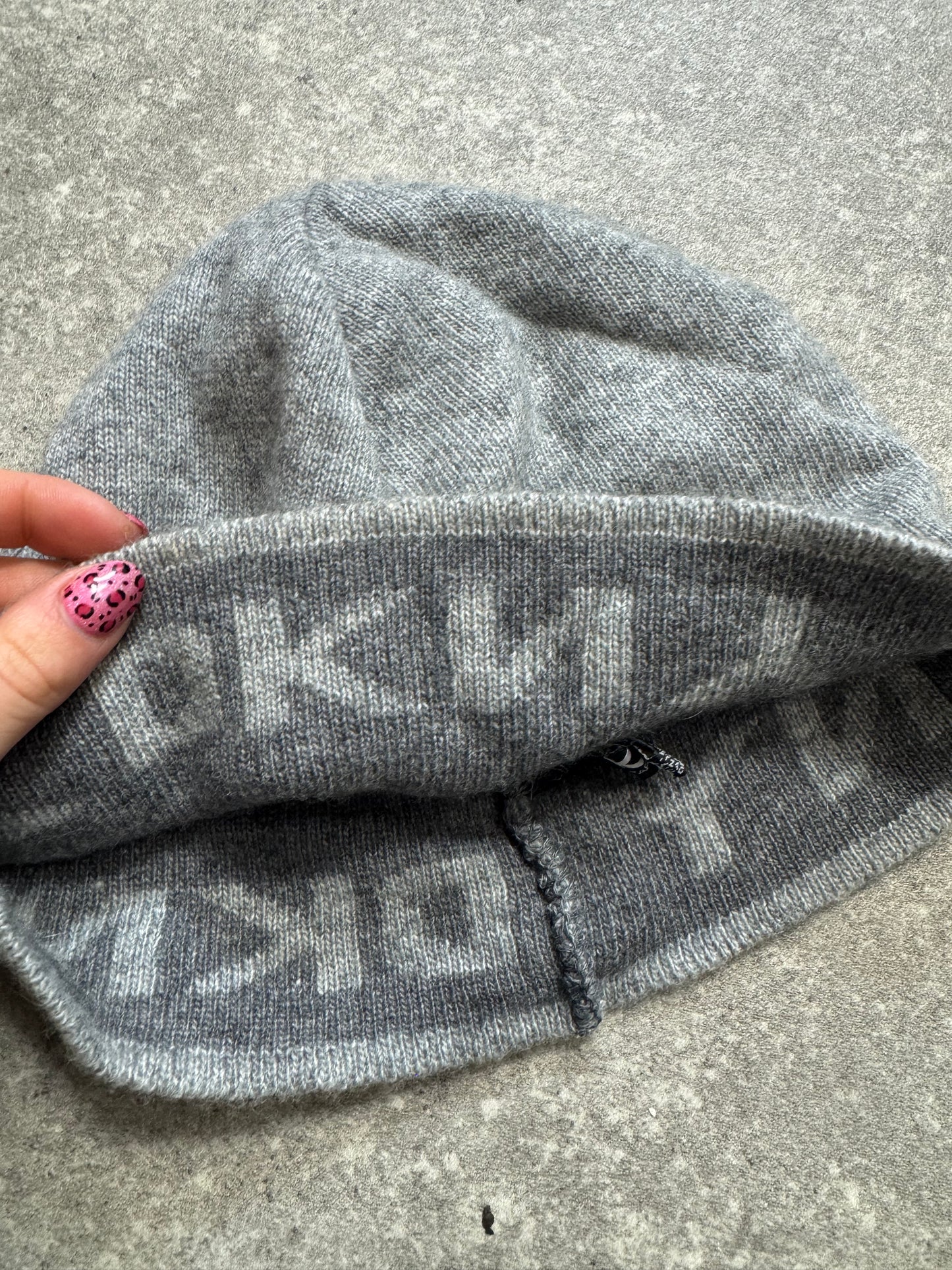 DKNY Wool Beanie Hat