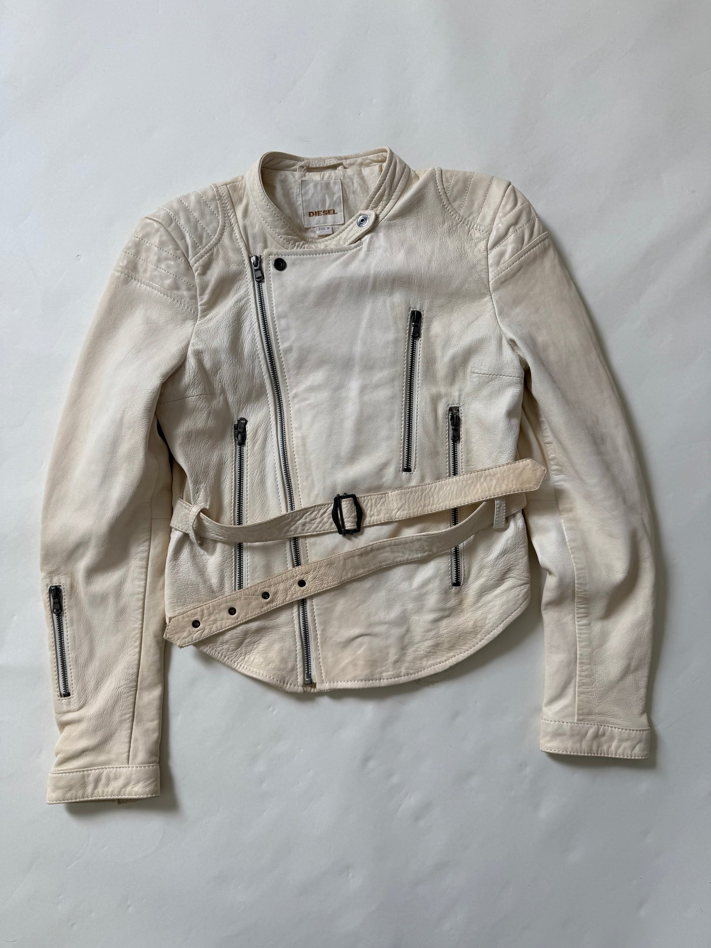 Diesel Leather Jacket (M)