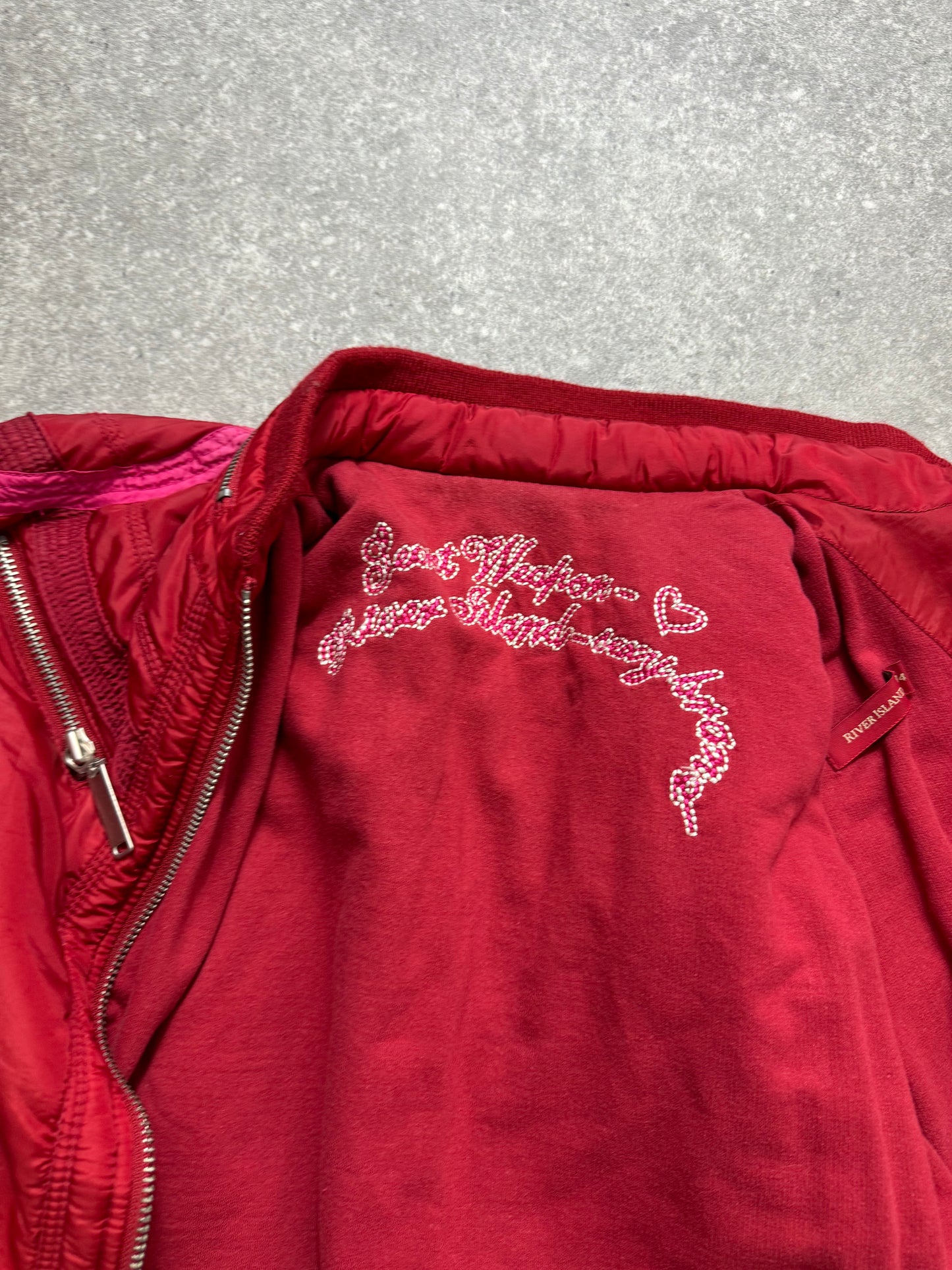 Red 00s Jacket