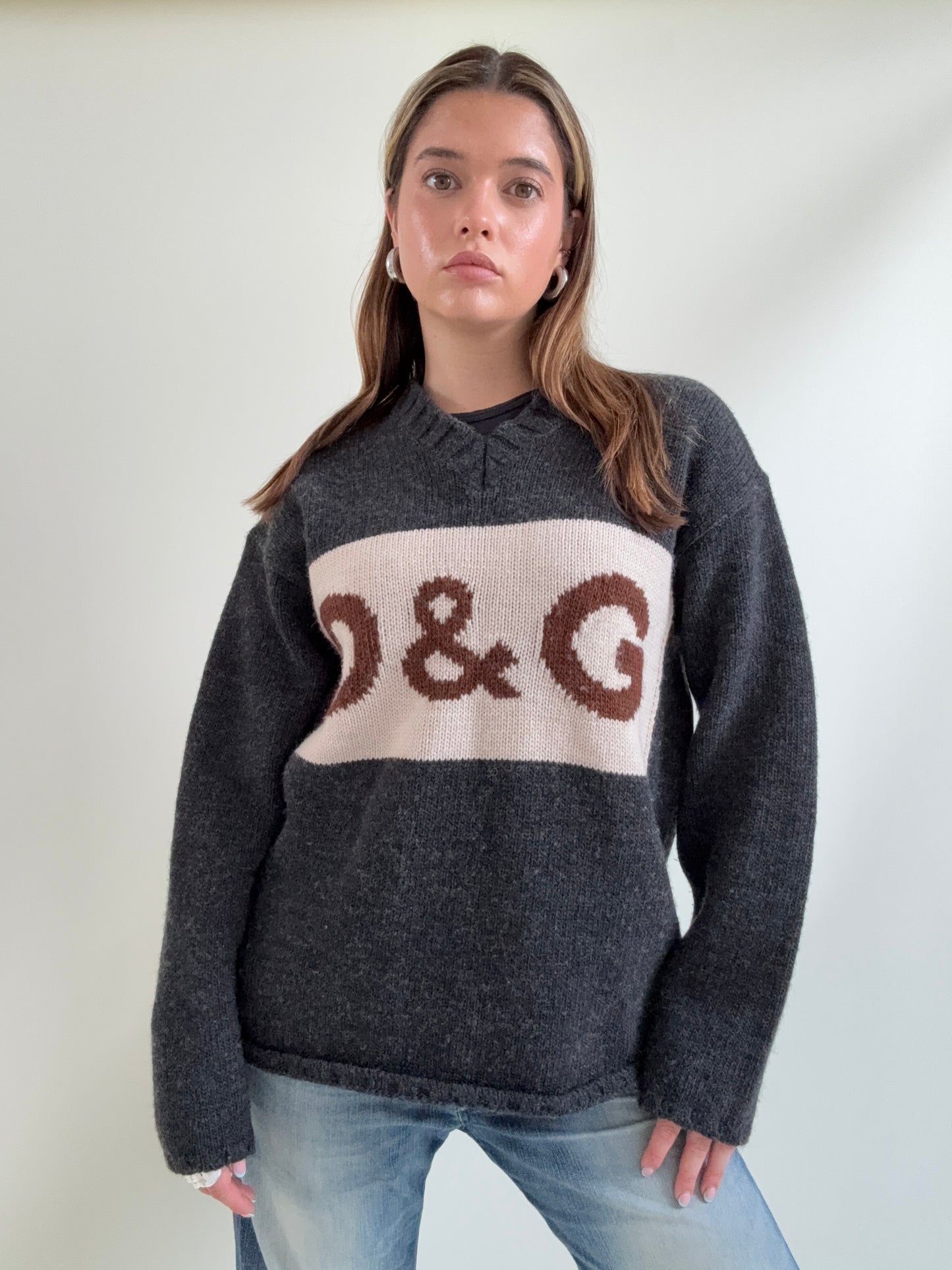 Dolce & Gabbana Vintage Wool Jumper (M)