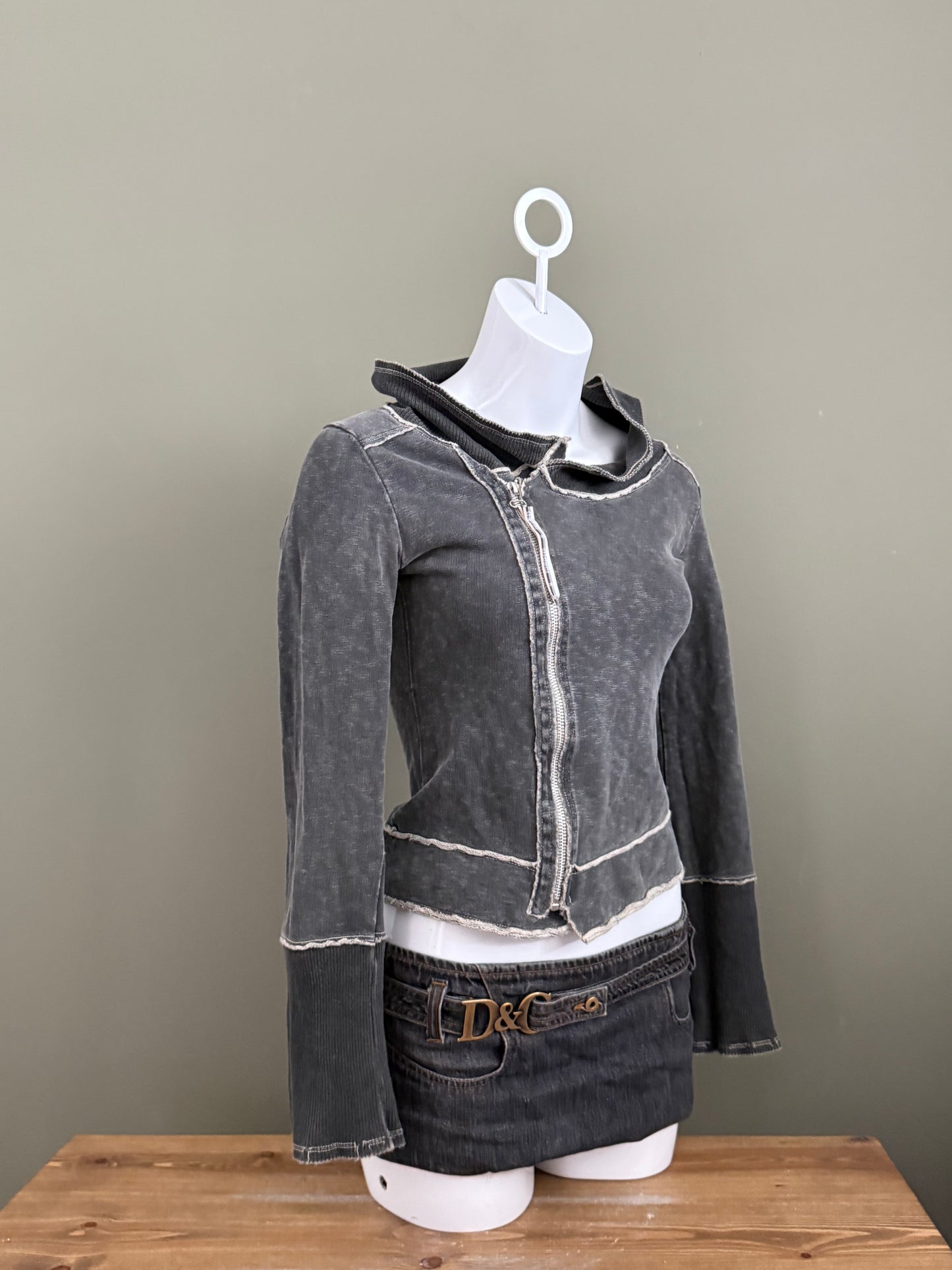 Diesel Asymmetric Zip Jumper (S)