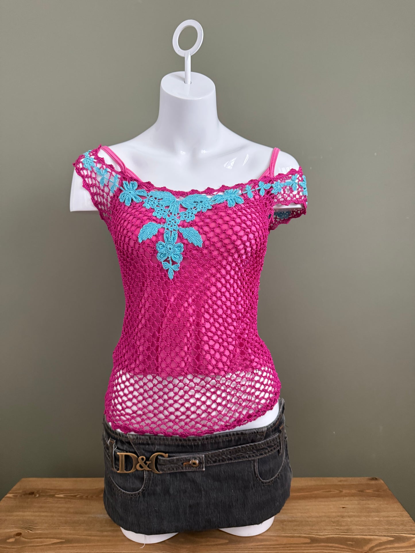Karen Millen Crochet Top (S)