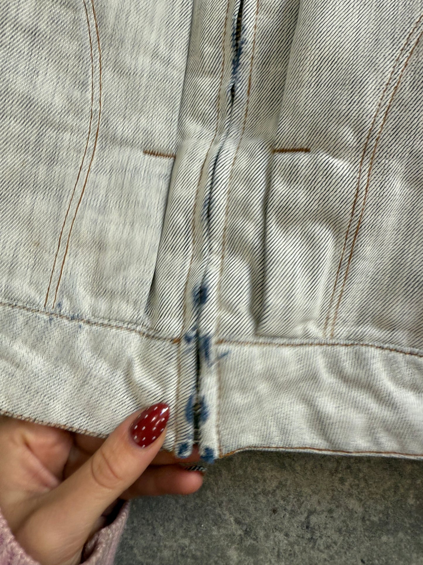Calvin Klein Fitted Denim Jacket (S)