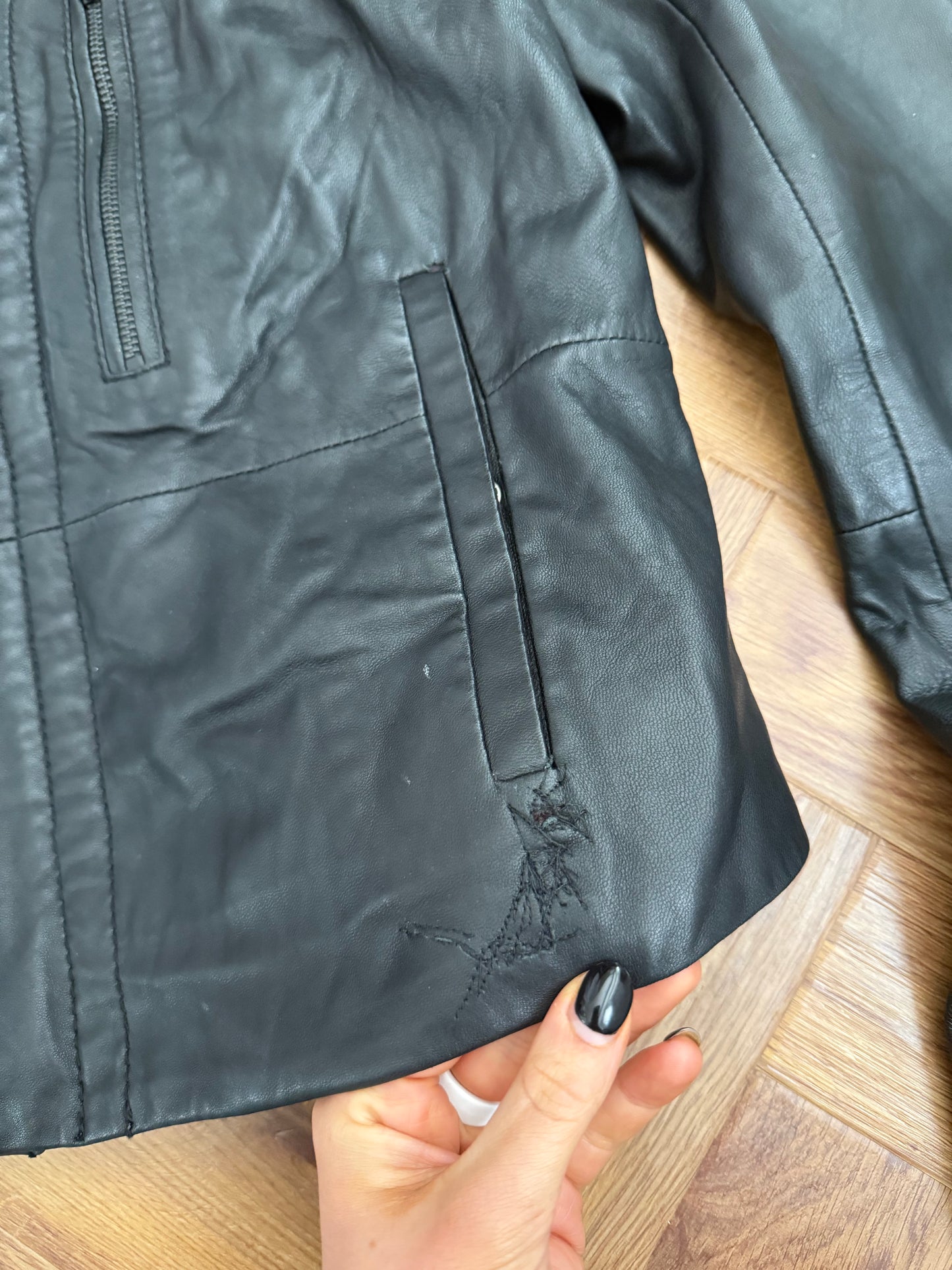 Diesel Leather Jacket (L)