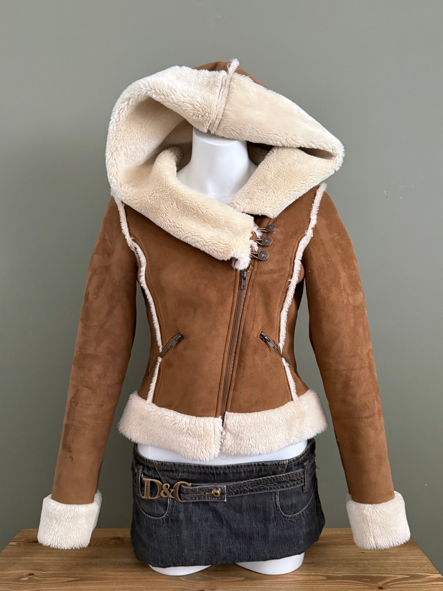 Morgan De Toi Faux Fur Jacket (S)