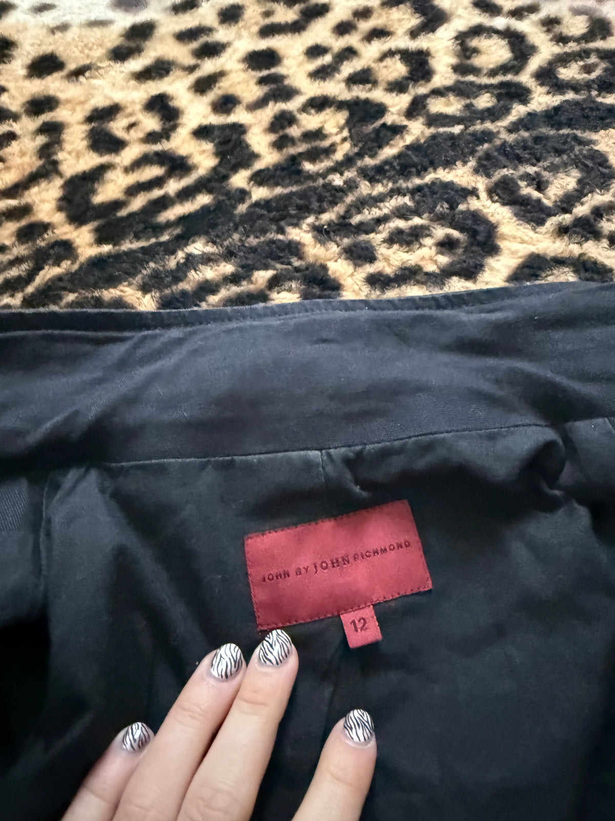 Black Utility Jacket (UK12)