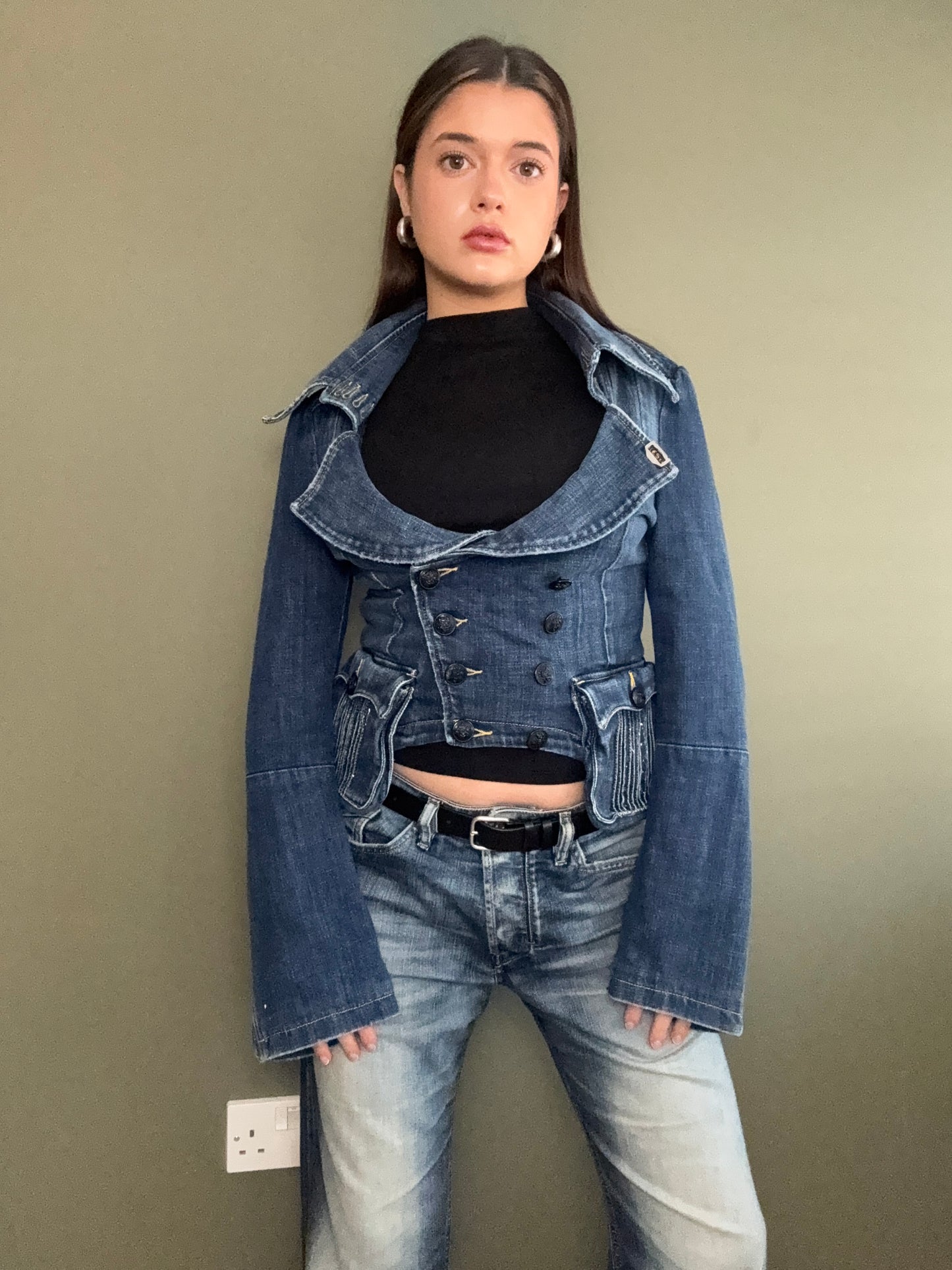 Diesel Denim Military Jacket (M)