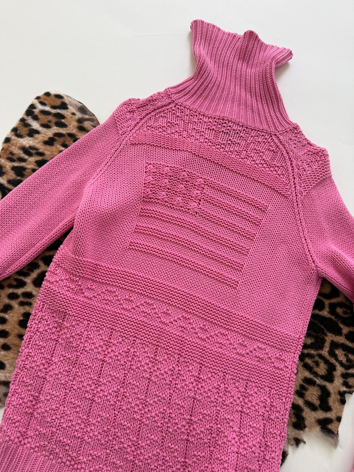 Vintage Ralph Lauren Knit Flag Jumper (S)