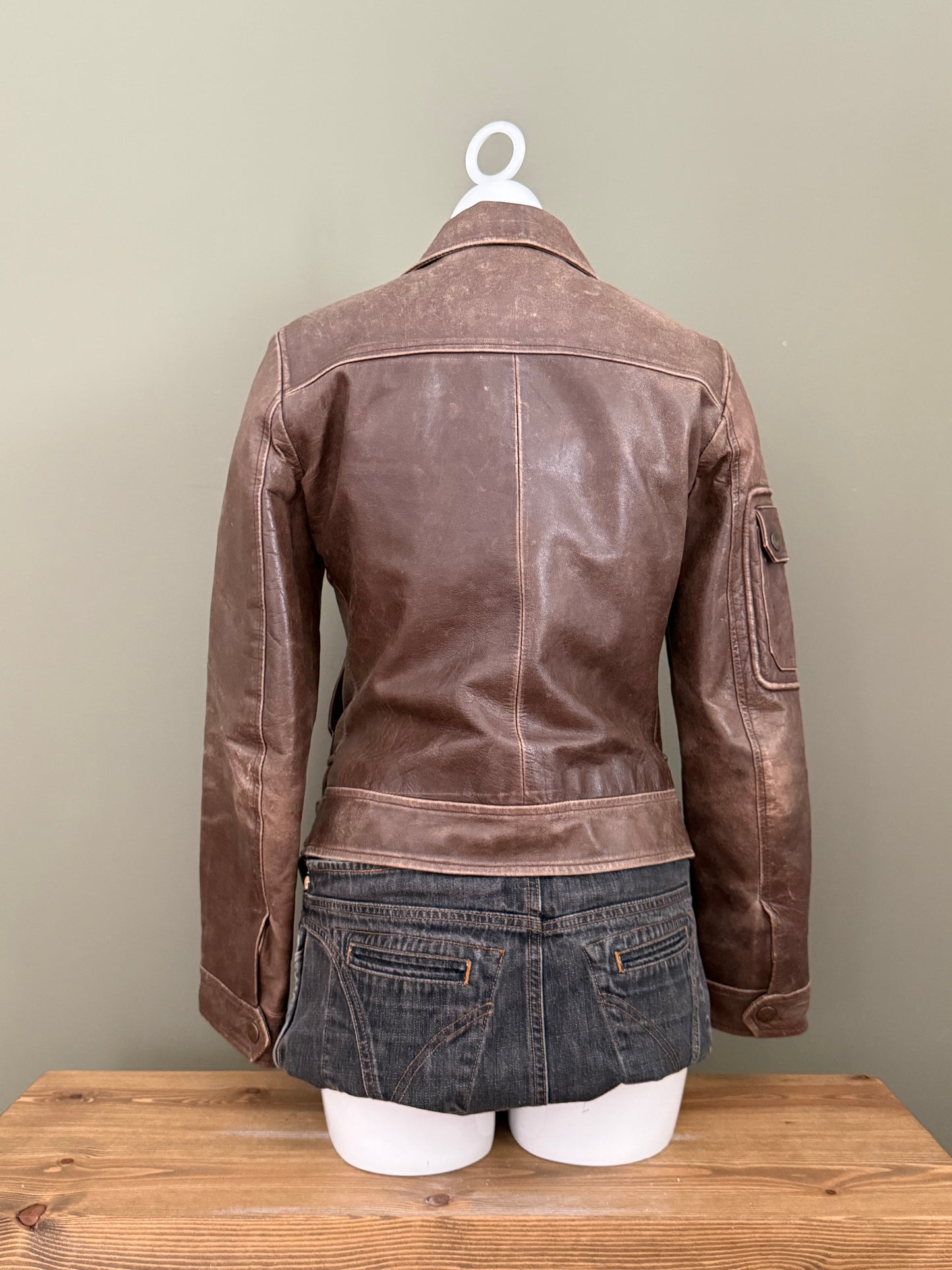 Miss Sixty Leather Jacket (M)