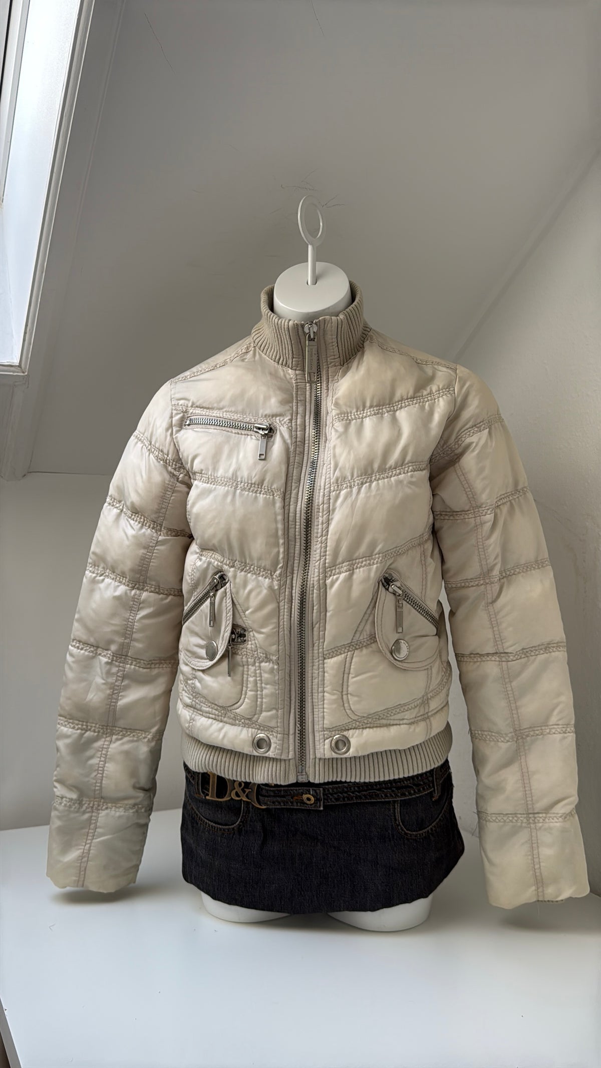 Y2K Puffer Jacket (UK12)